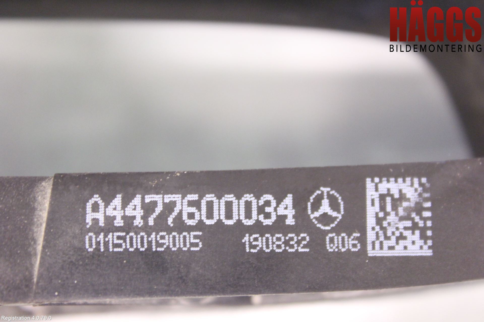 Mercedes-Benz MB VITO/V-KLASS (W640,W447,W448) 14- Dörrhandtag Yttre Vä