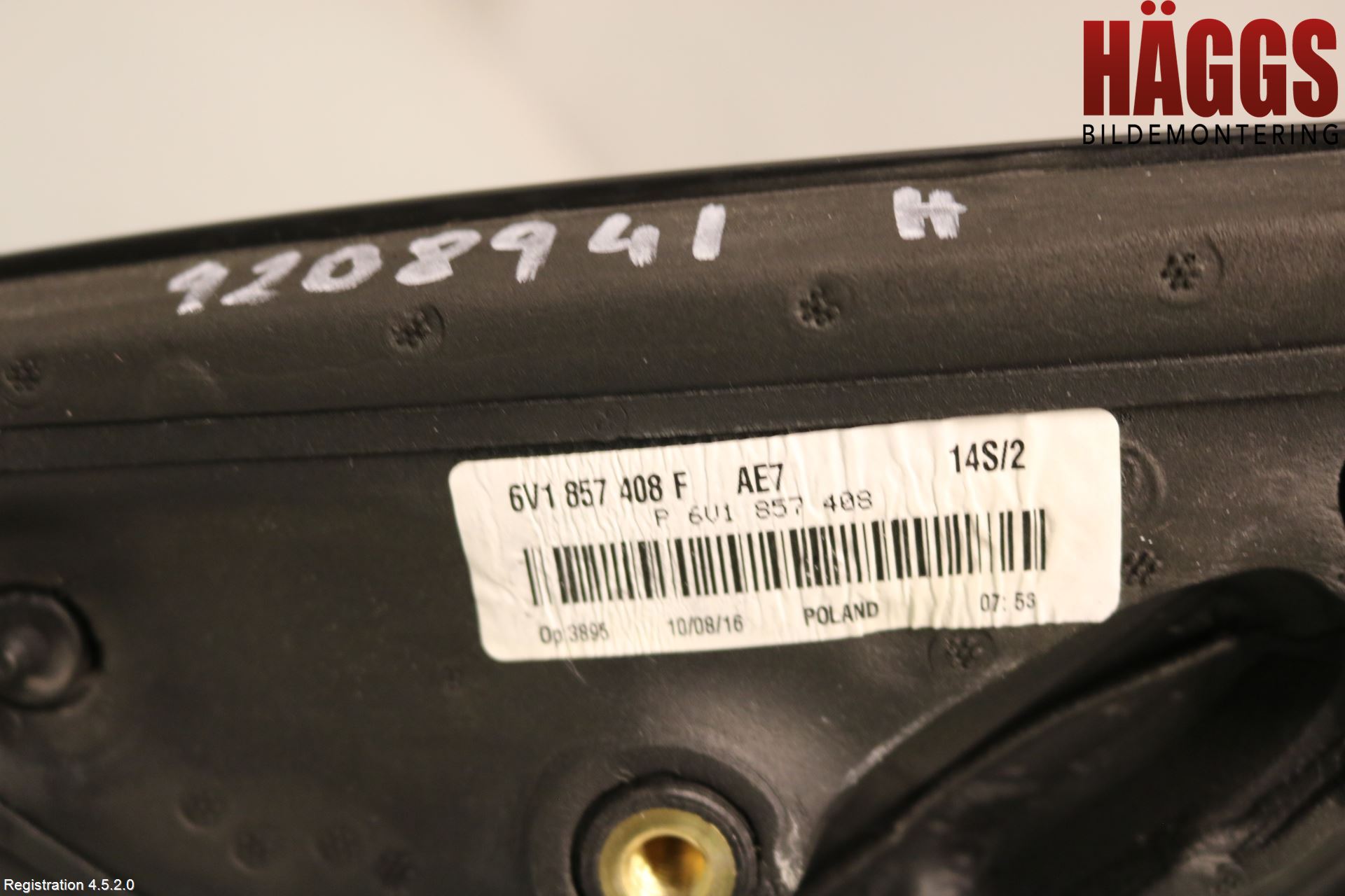 Skoda FABIA 15-21 Spegel Yttre El Hö