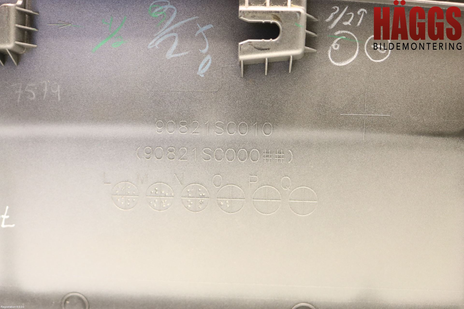 Subaru OUTBACK 10-15 Huv Luftintag