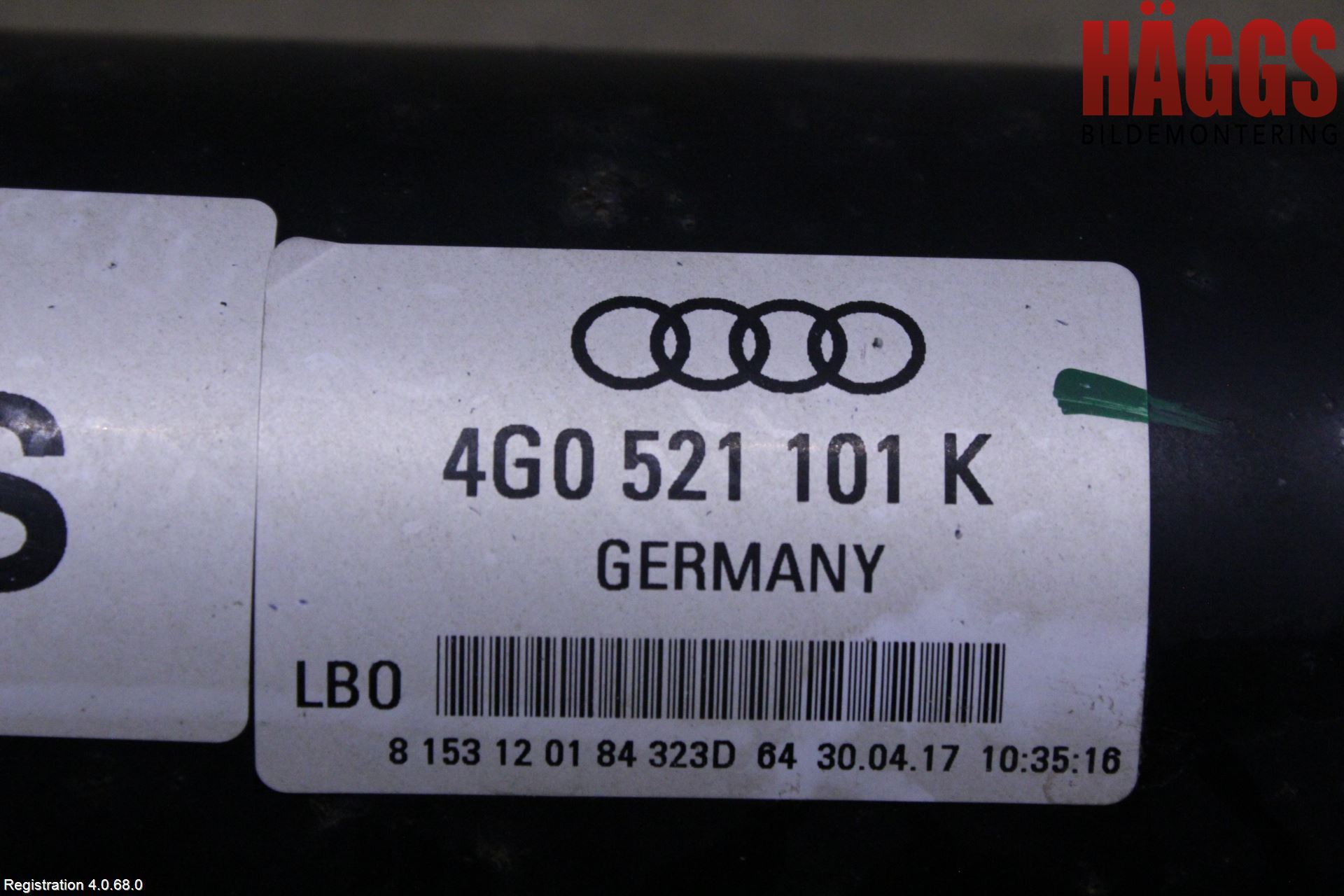 Audi A6/S6 4G 11-18 Mellanaxel Komp