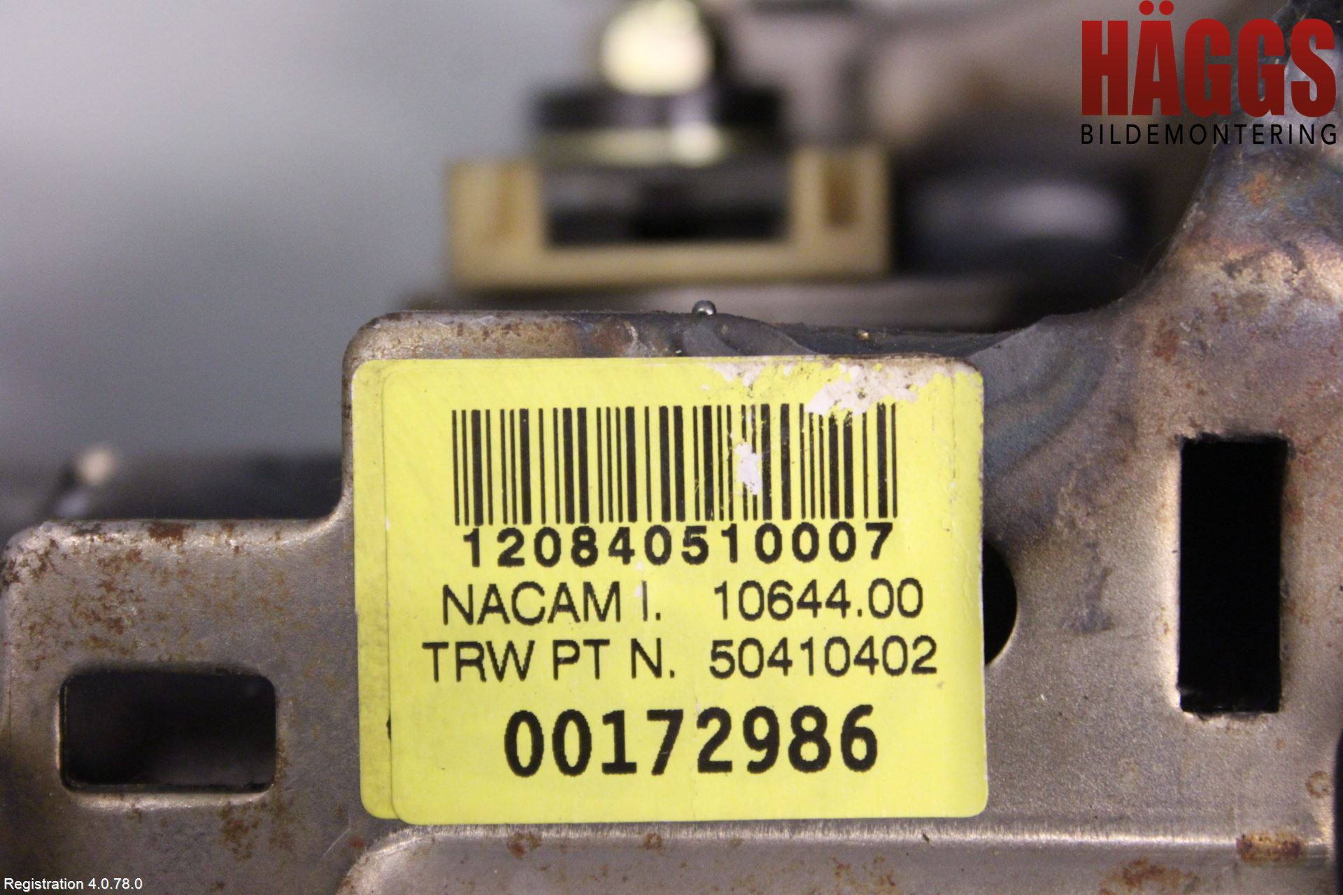 Renault MODUS Rattaxelagg Med Inb Servo