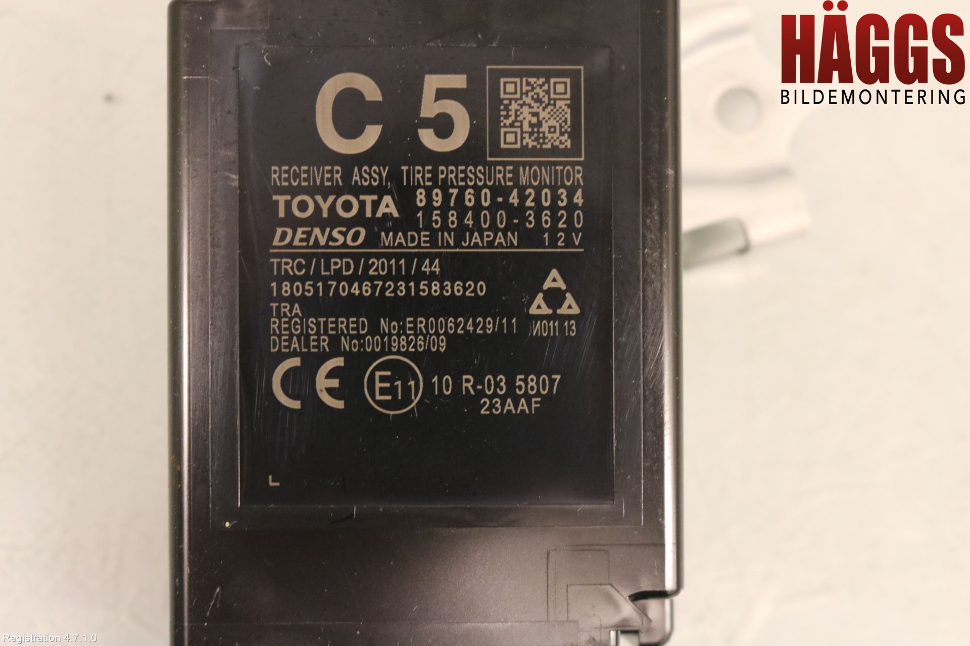 Toyota RAV4 13-18 Styrenhet Övrigt