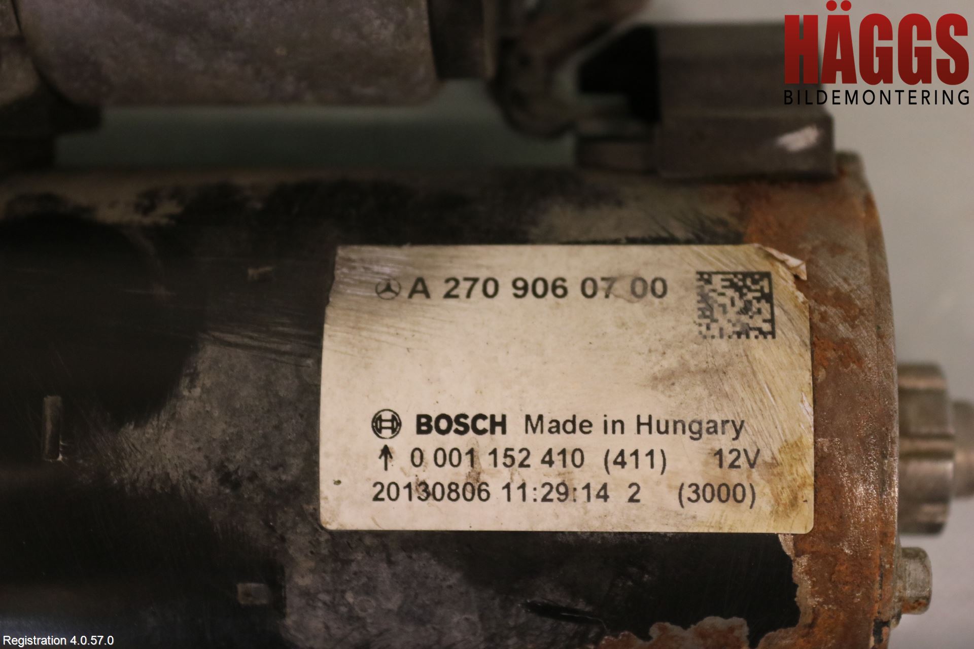 Mercedes-Benz MB A-KLASS (W176) 13-18 Startmotor