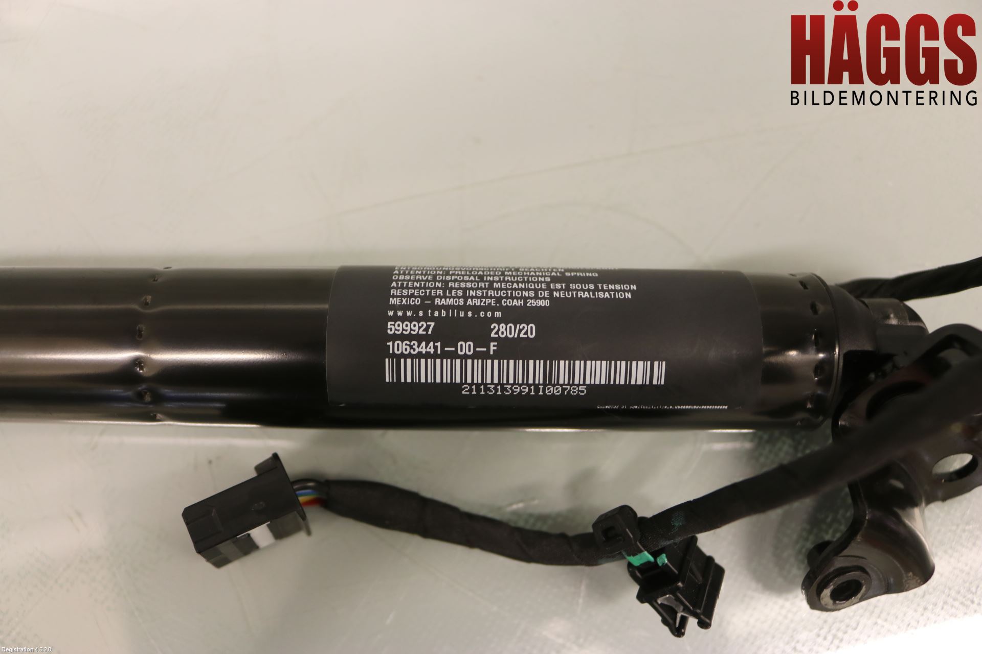 Tesla MODEL X 16- Gasfjäder Övrigt