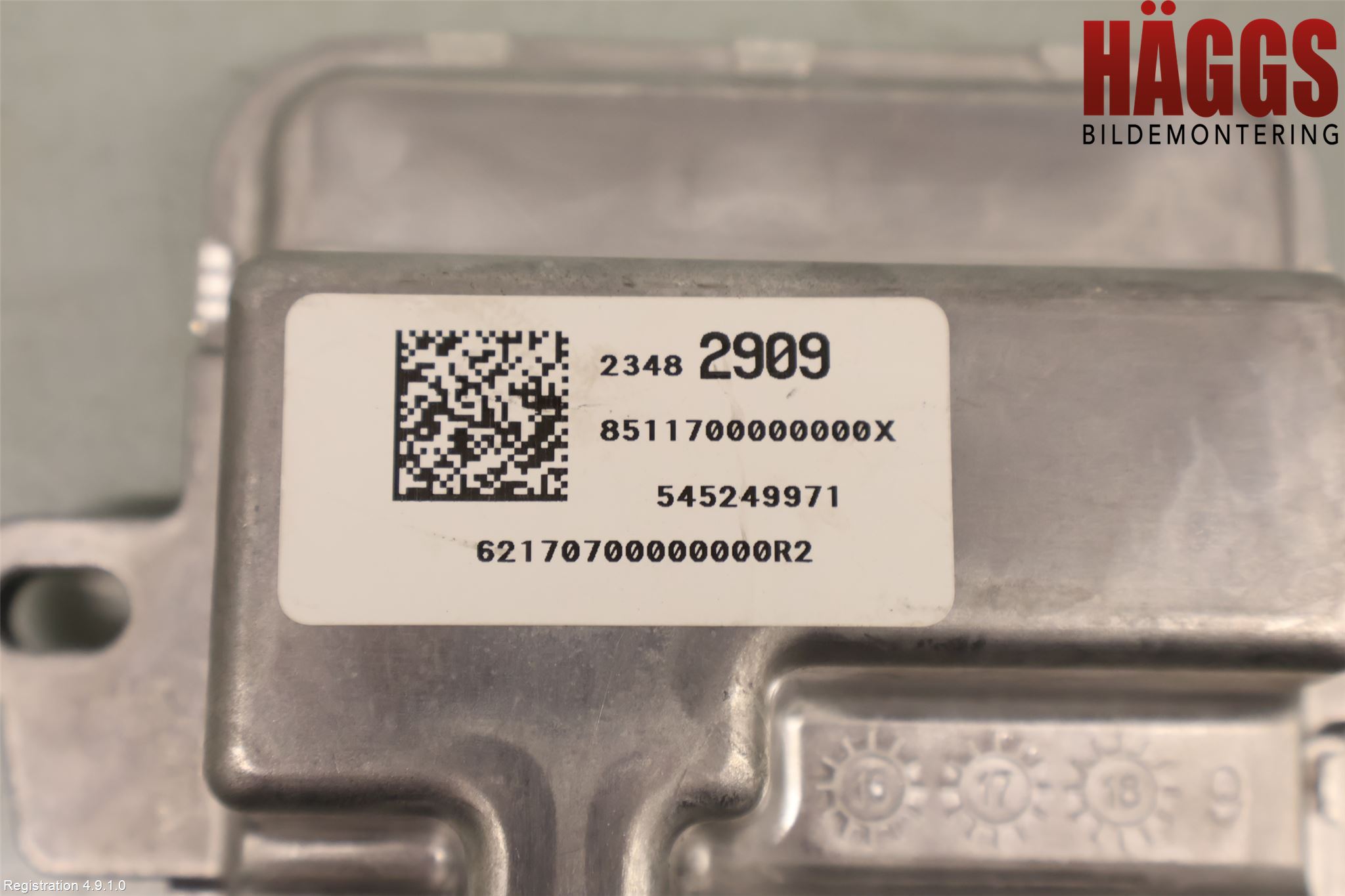 Opel ASTRA K 16-22 Styrenhet Bränslepump