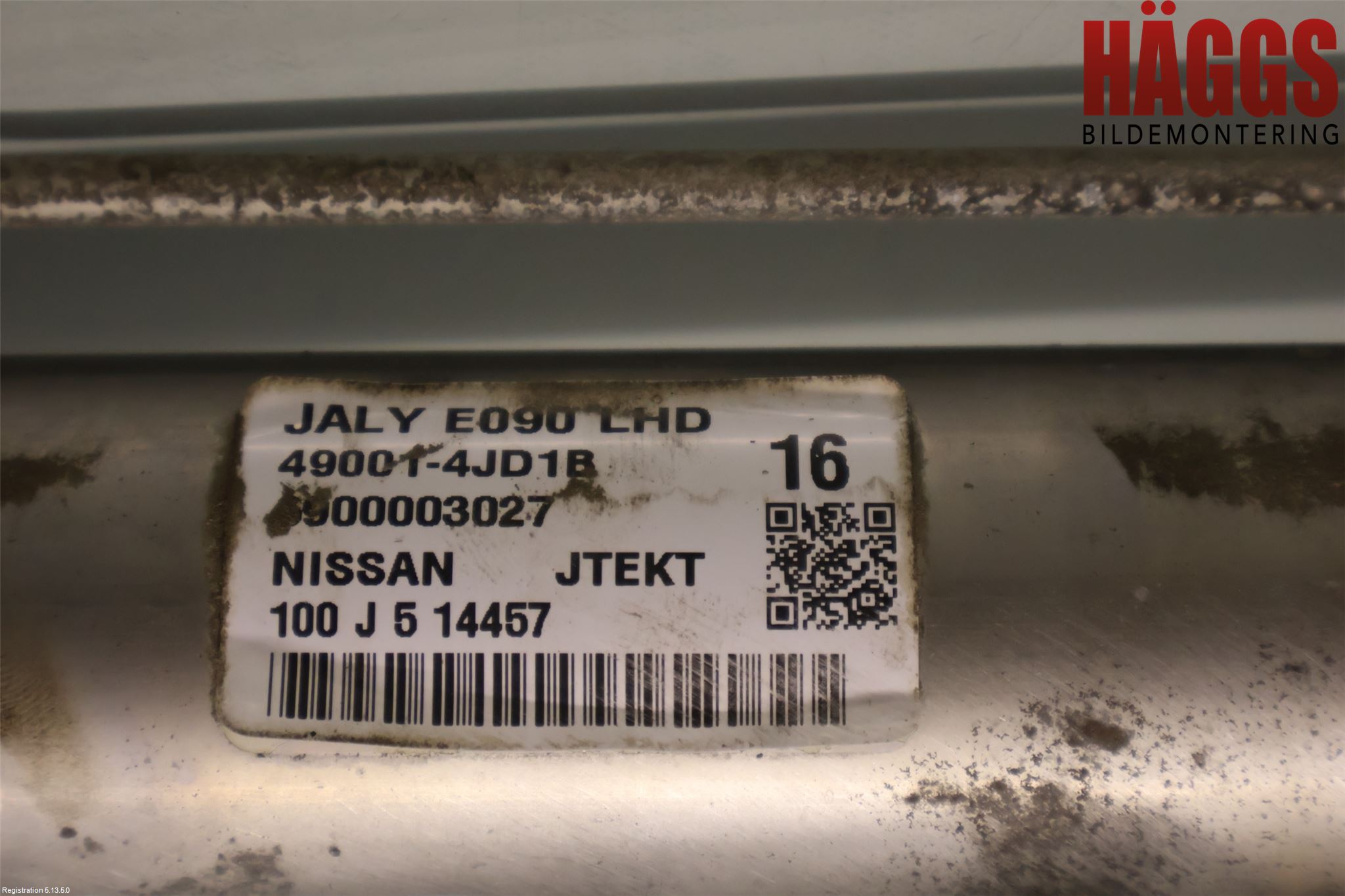 Nissan NP300 Styrväxel Servo -Snäcka