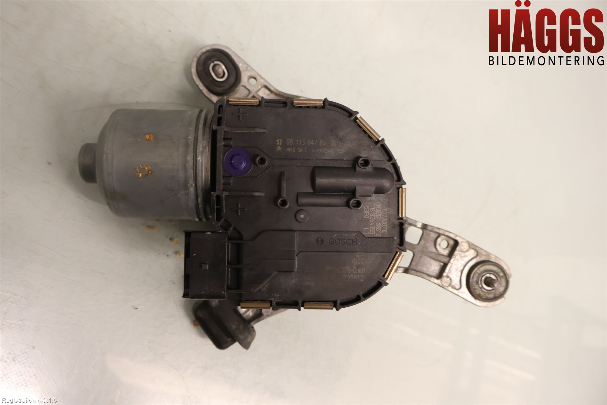 Citroen C4 PICASSO 14-18 Torkarmotor Vindruta