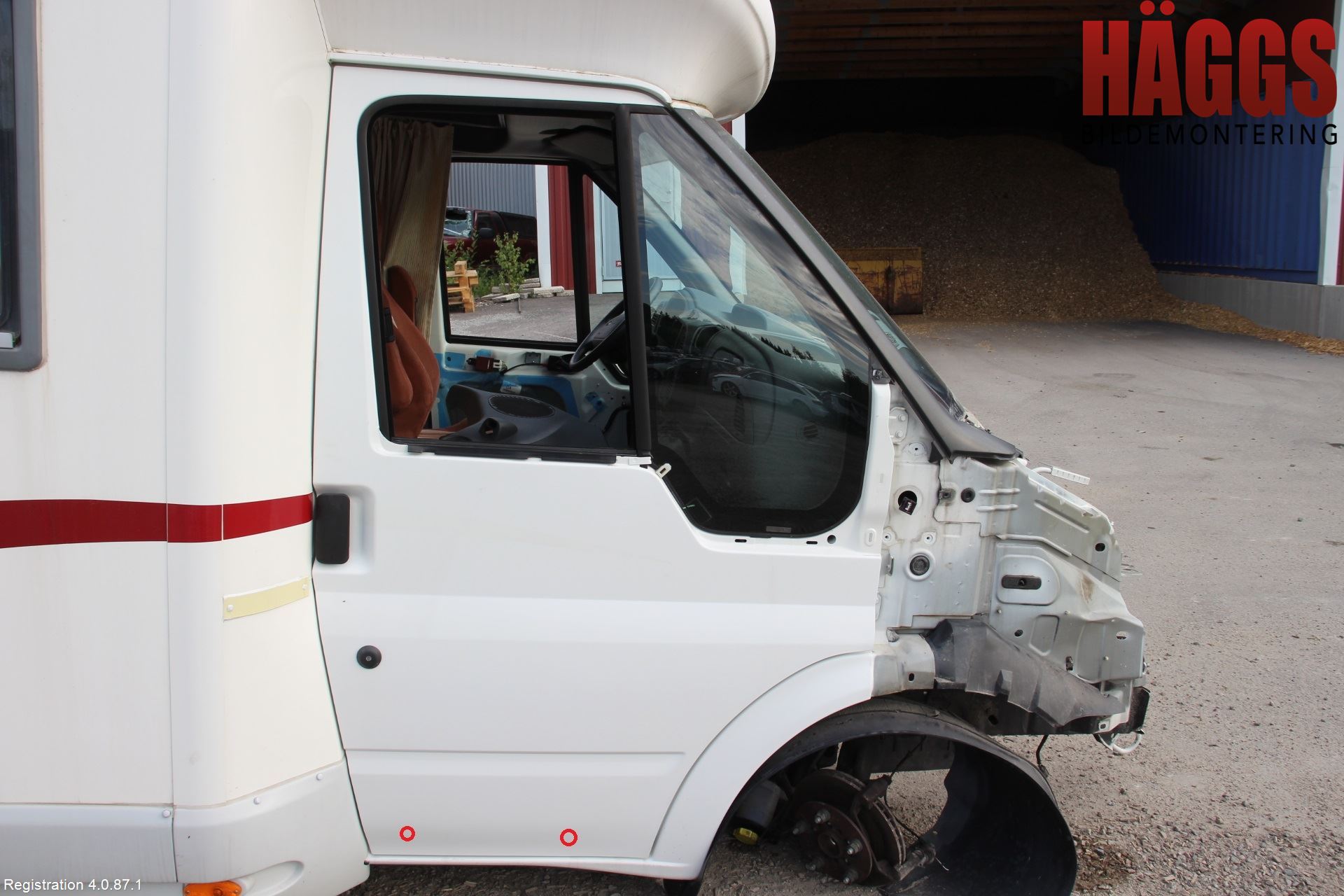 Ford TRANSIT    00-06 Dörr Fram Höger