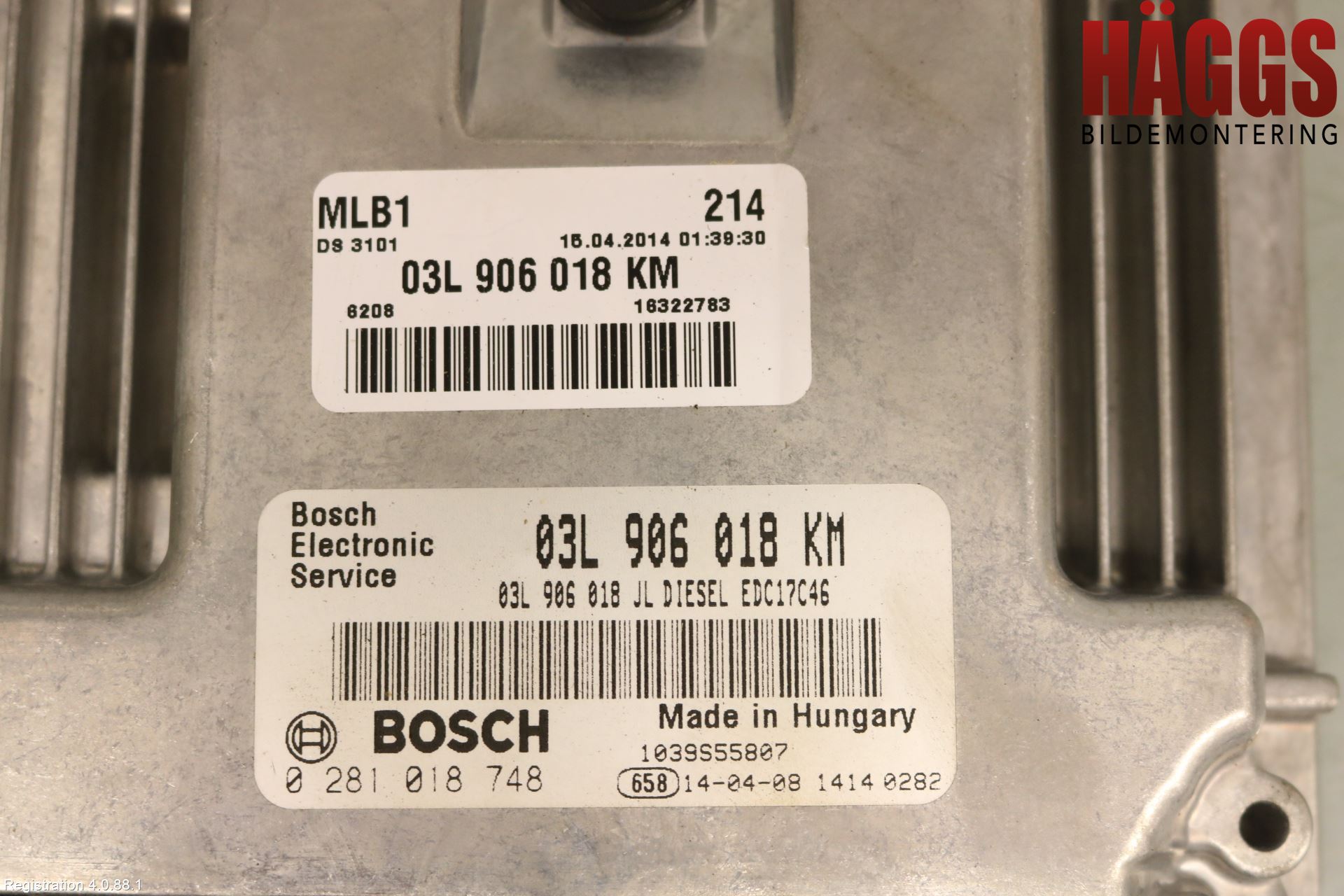 Audi A4 ALLROAD 09-16 Styrenhet Inspump Diesel