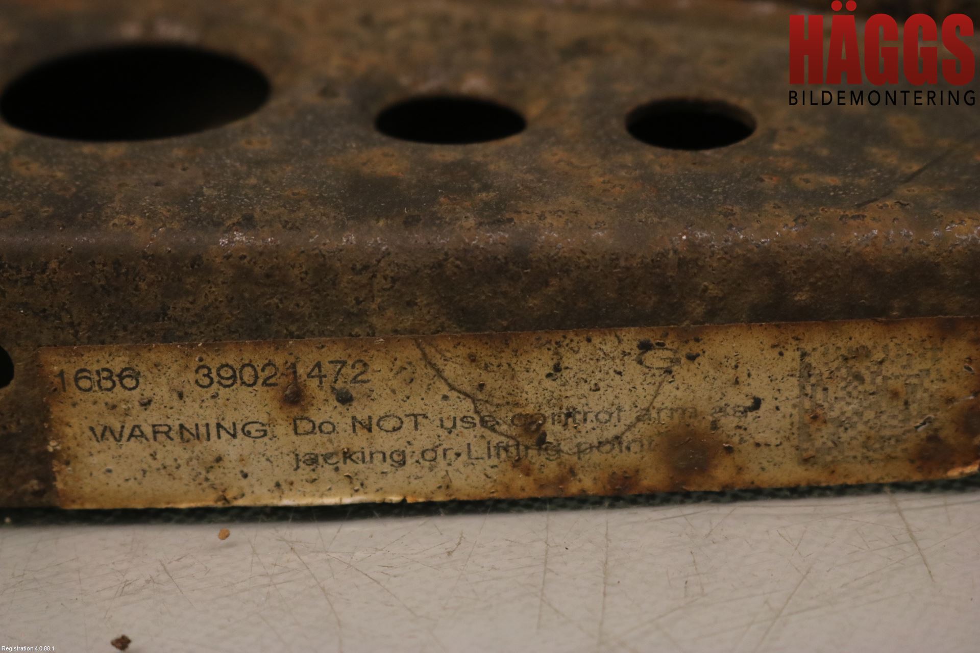 Opel ASTRA K 16-22 Bärarm Fram Undre Vä