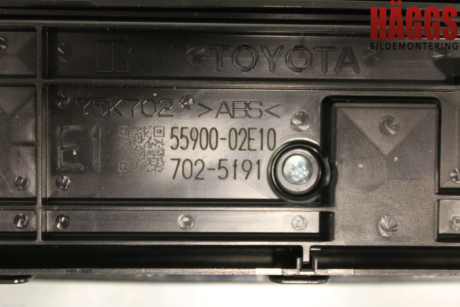 Toyota COROLLA 19- Ac Styrenhet Ac Manöveren