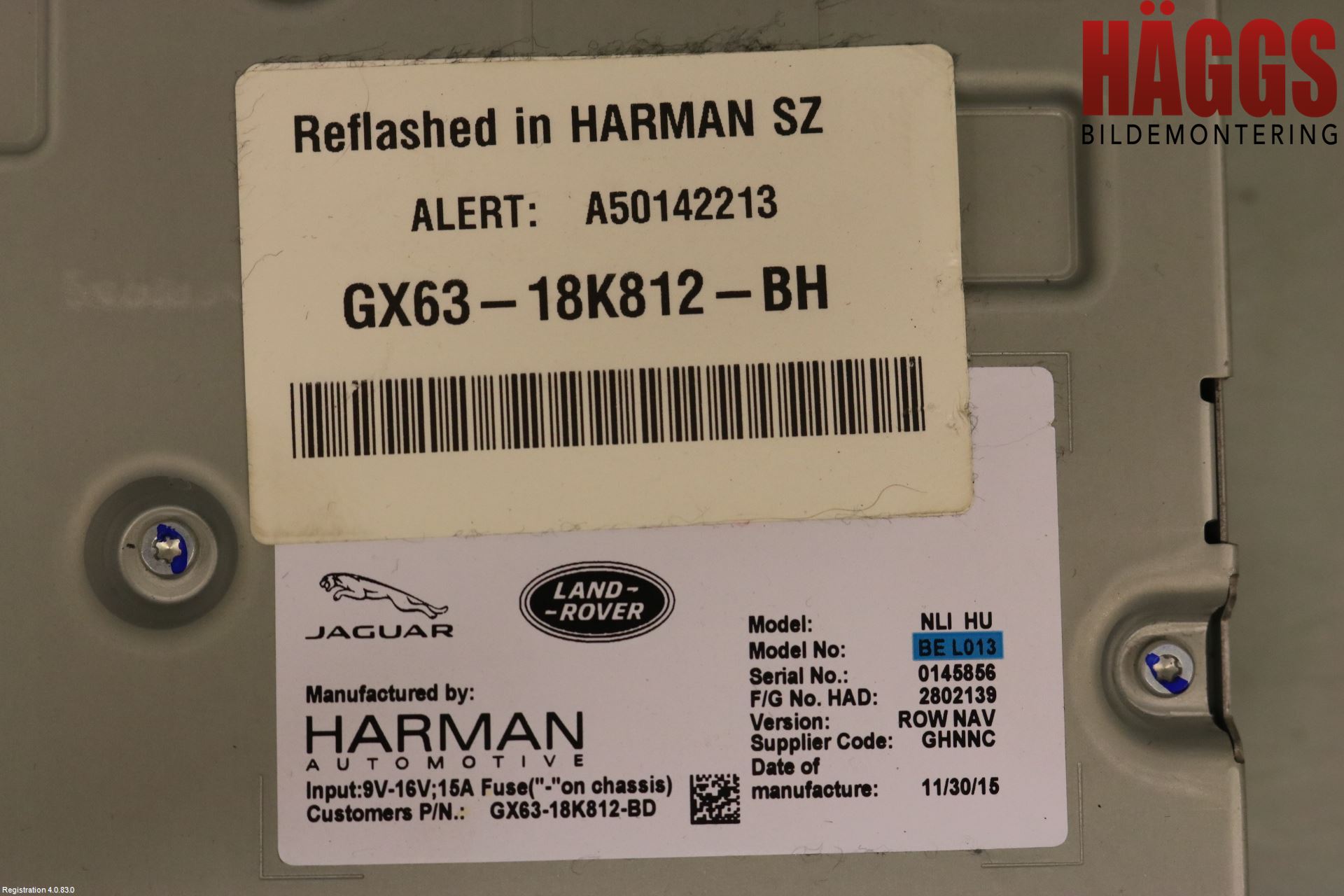 Jaguar XF (X260) 16-24 Radio