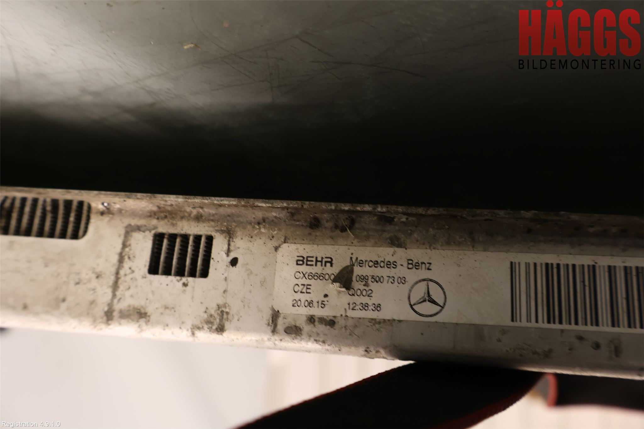 Mercedes-Benz MB C-KLASS (W205) 14-21 Kylare Aut