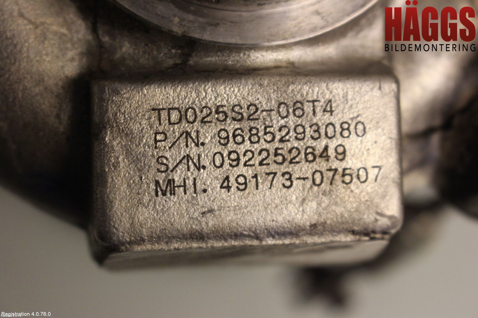 Ford FIESTA 09-12 Turboaggregat