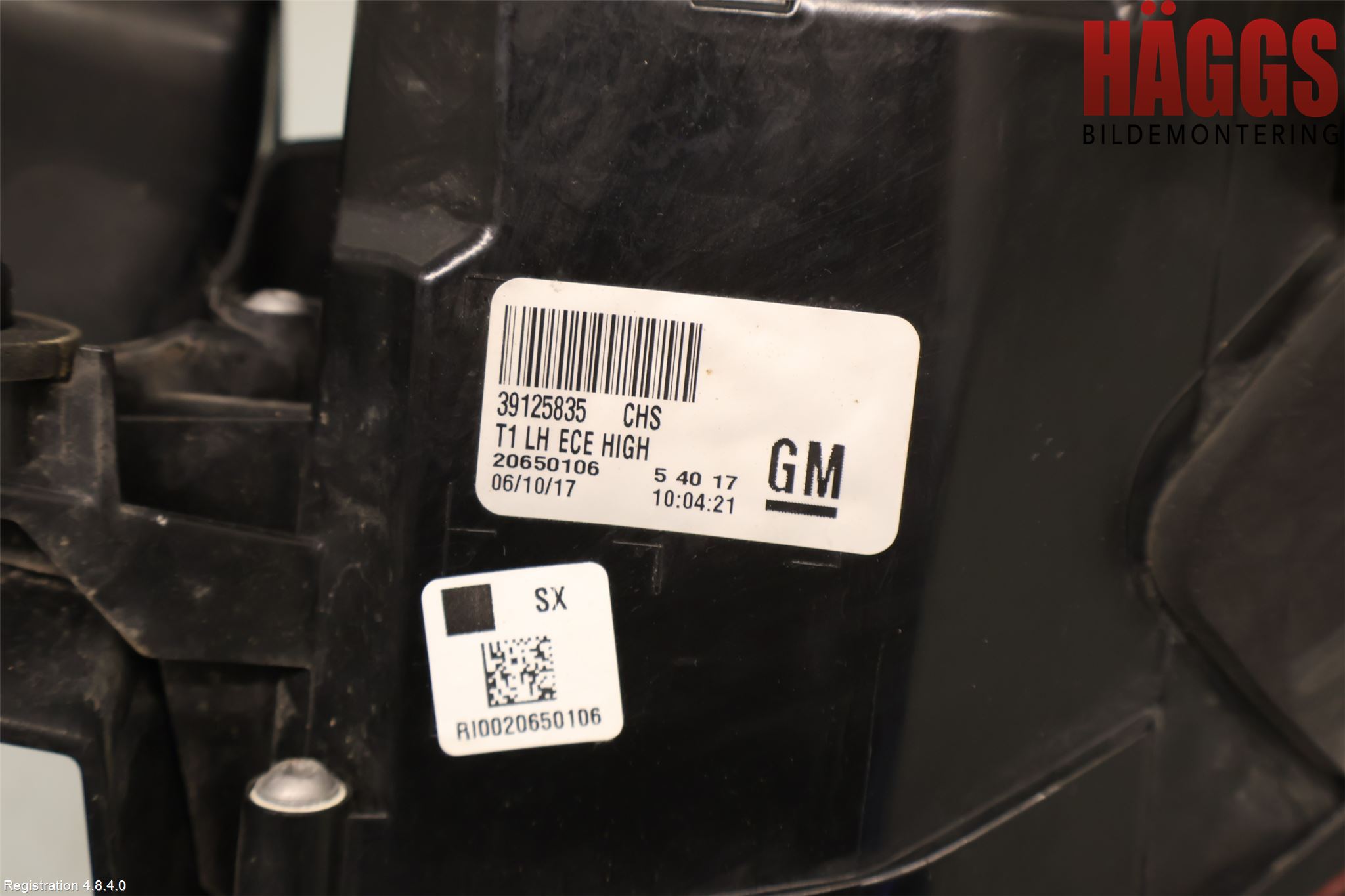 Opel INSIGNIA 17- Bakljus Vänster