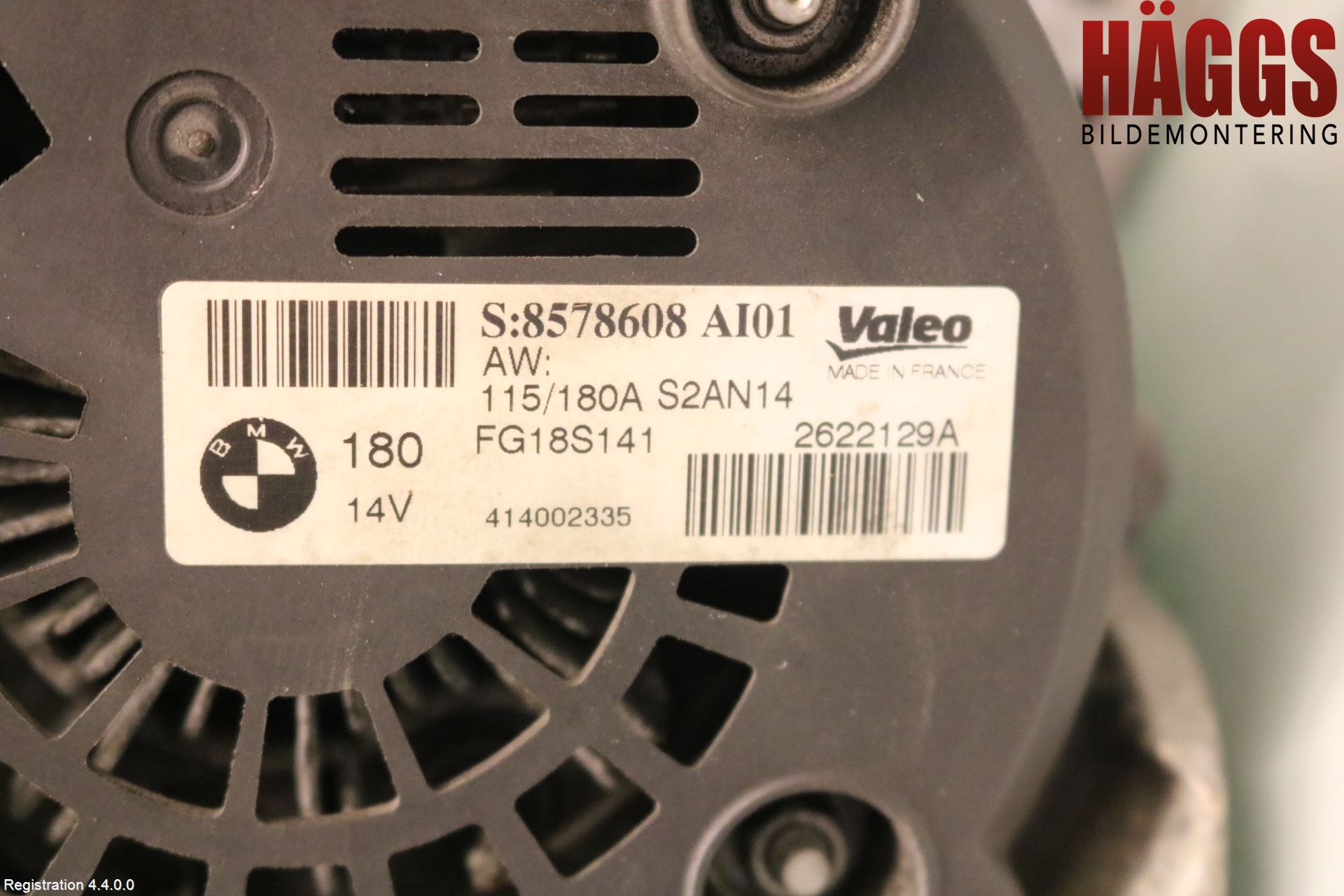 BMW 3 GT F34 13-19 Generator