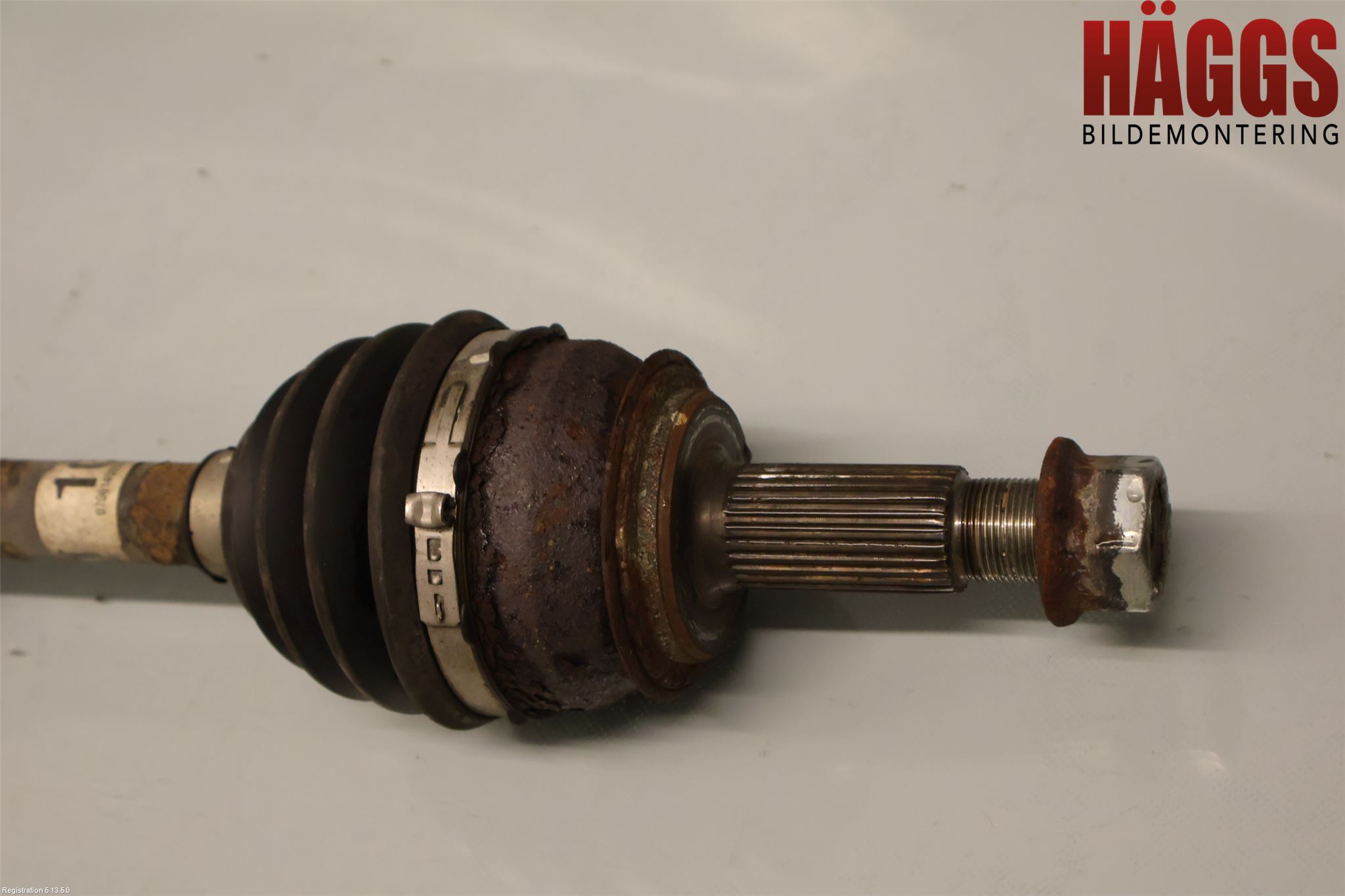 Nissan QASHQAI 14-17 Drivaxel Fram Vänster