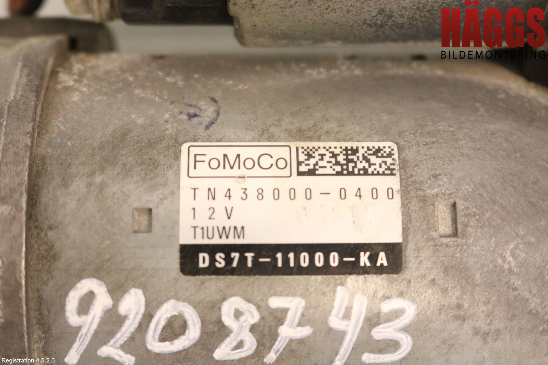 Ford MONDEO 15-22 Startmotor