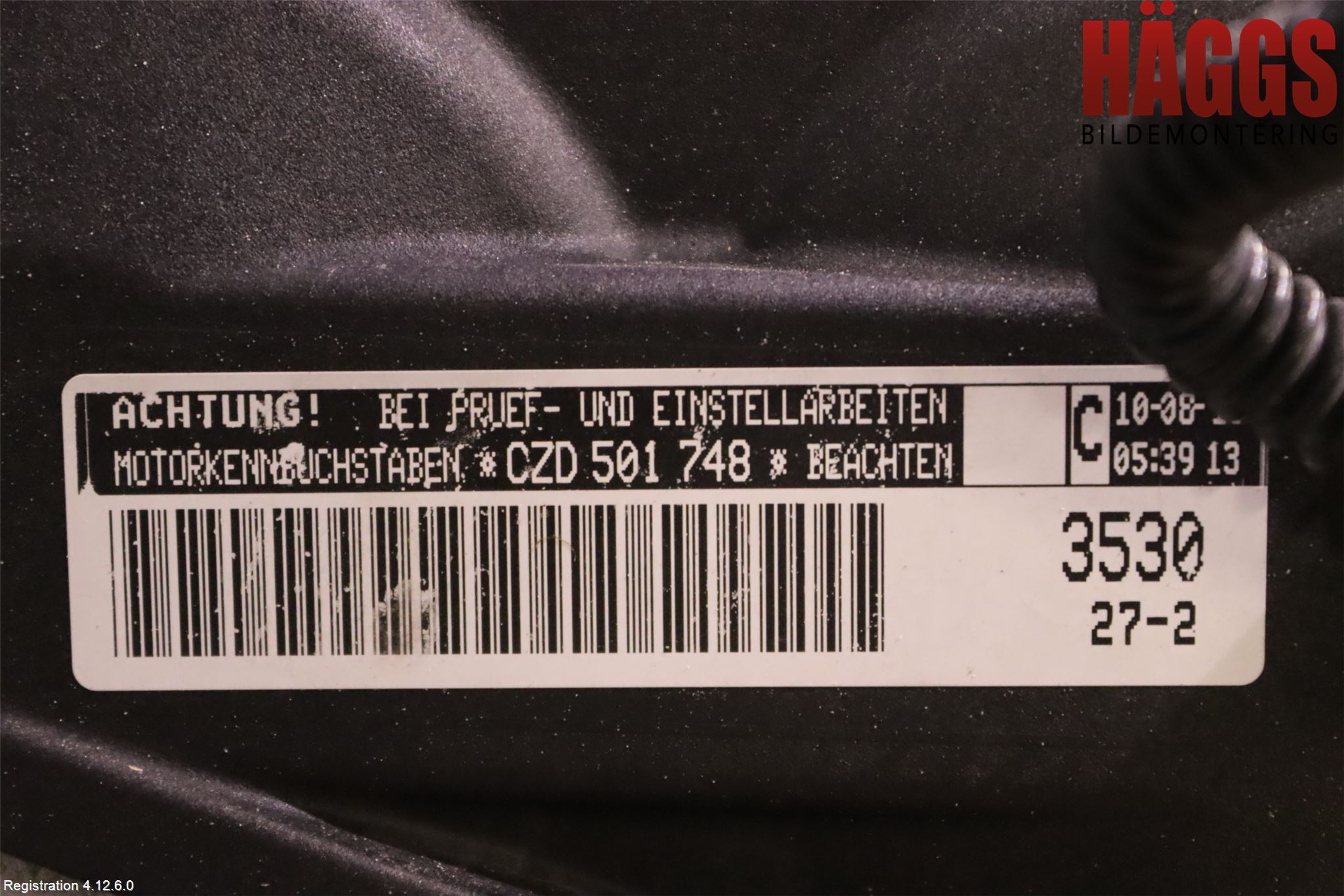 Volkswagen VW GOLF / E-GOLF VII 13-20 Motor Bensin