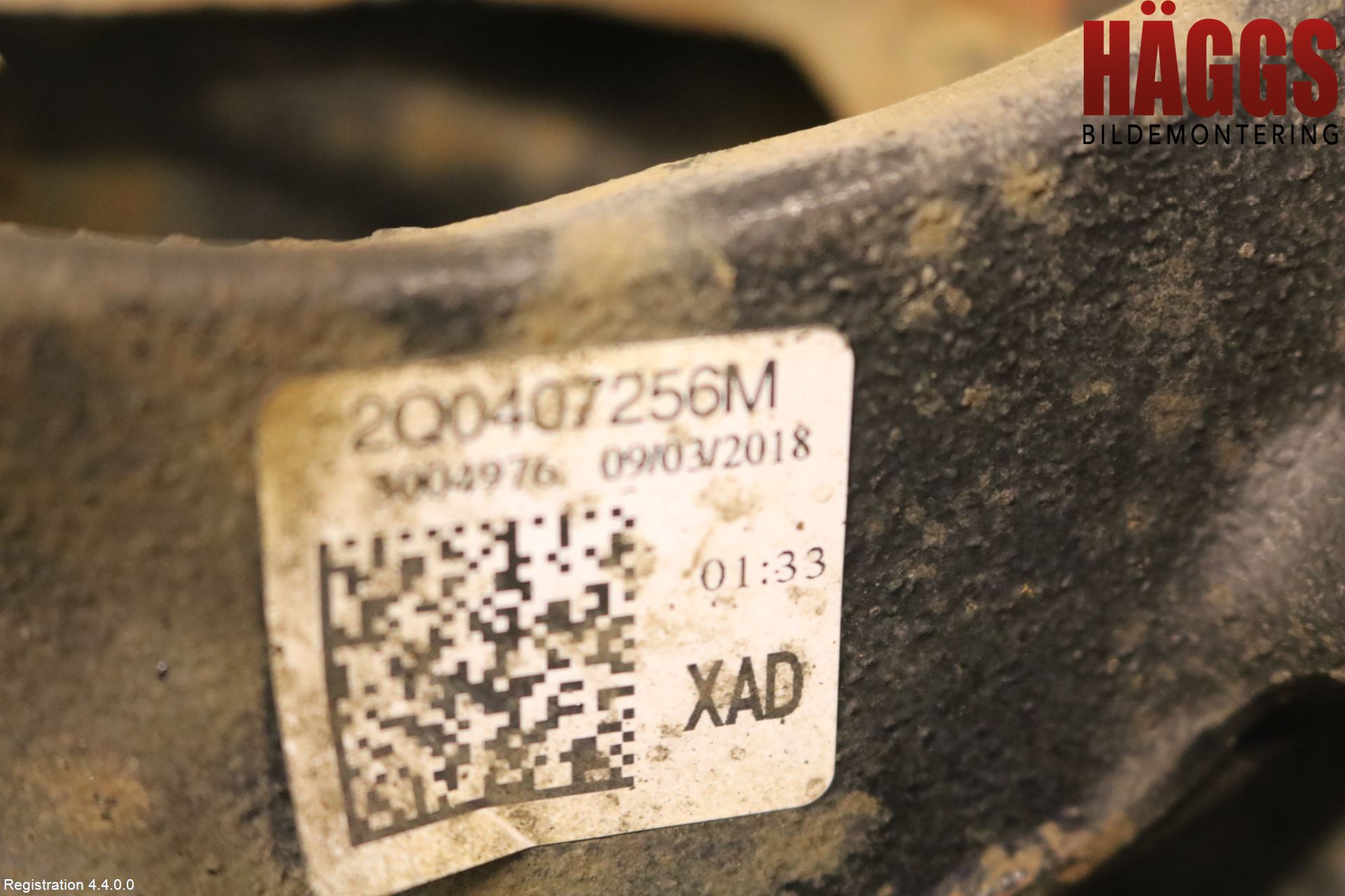 Volkswagen VW POLO VI 18->> Styrspindel Lagerhus Hö