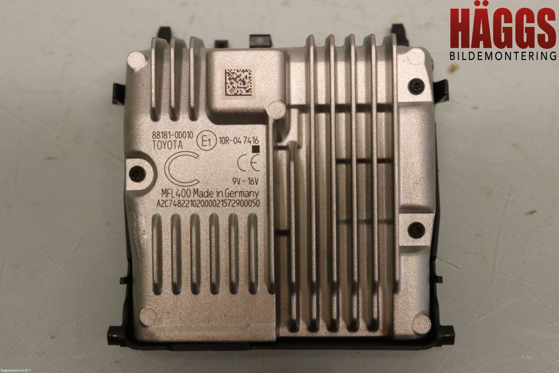 Toyota YARIS XP130 15-20 Sensor Aktivt Kollisionsskydd
