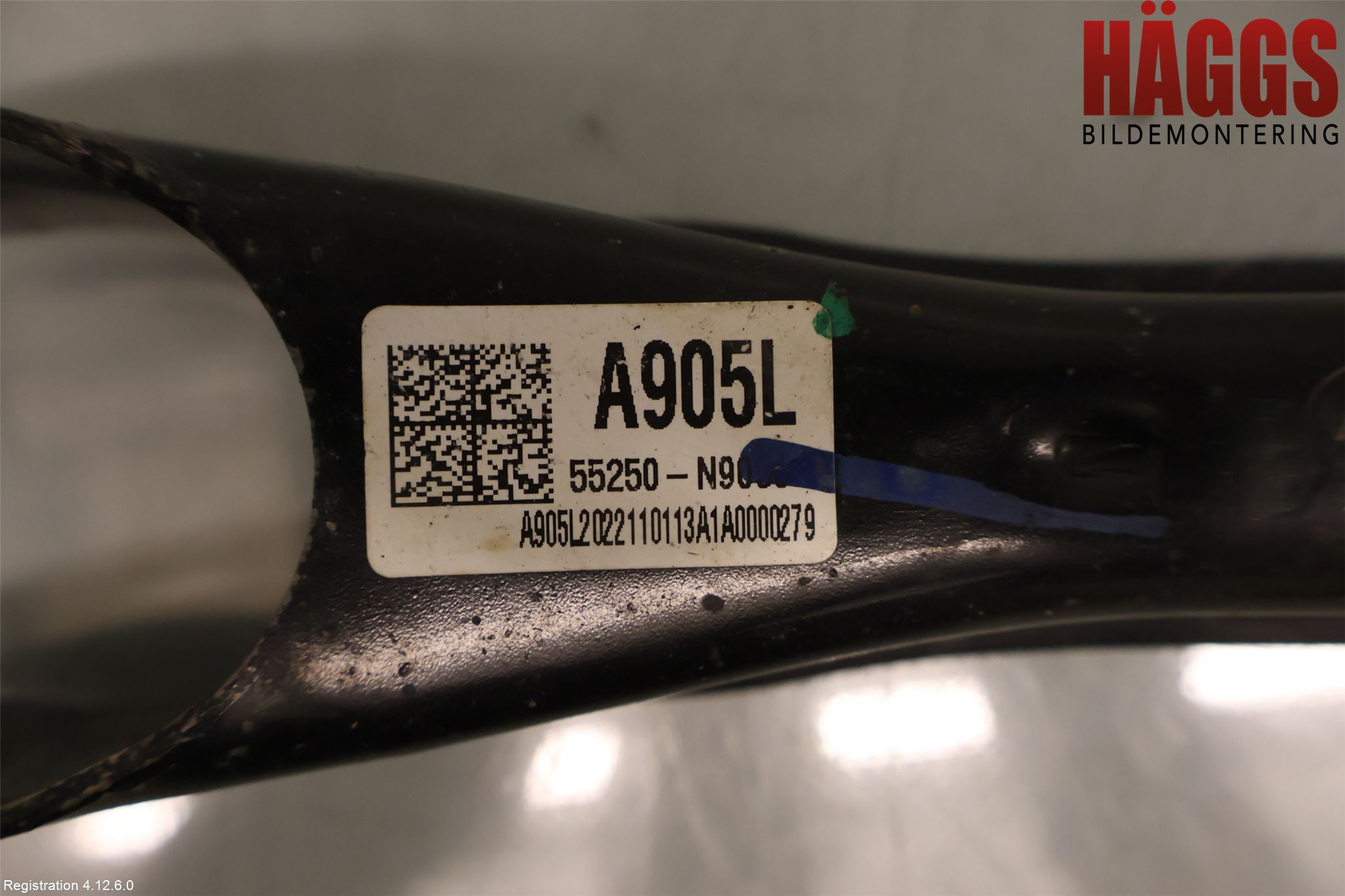 Hyundai TUCSON 05- Bärarm Bak Vänster