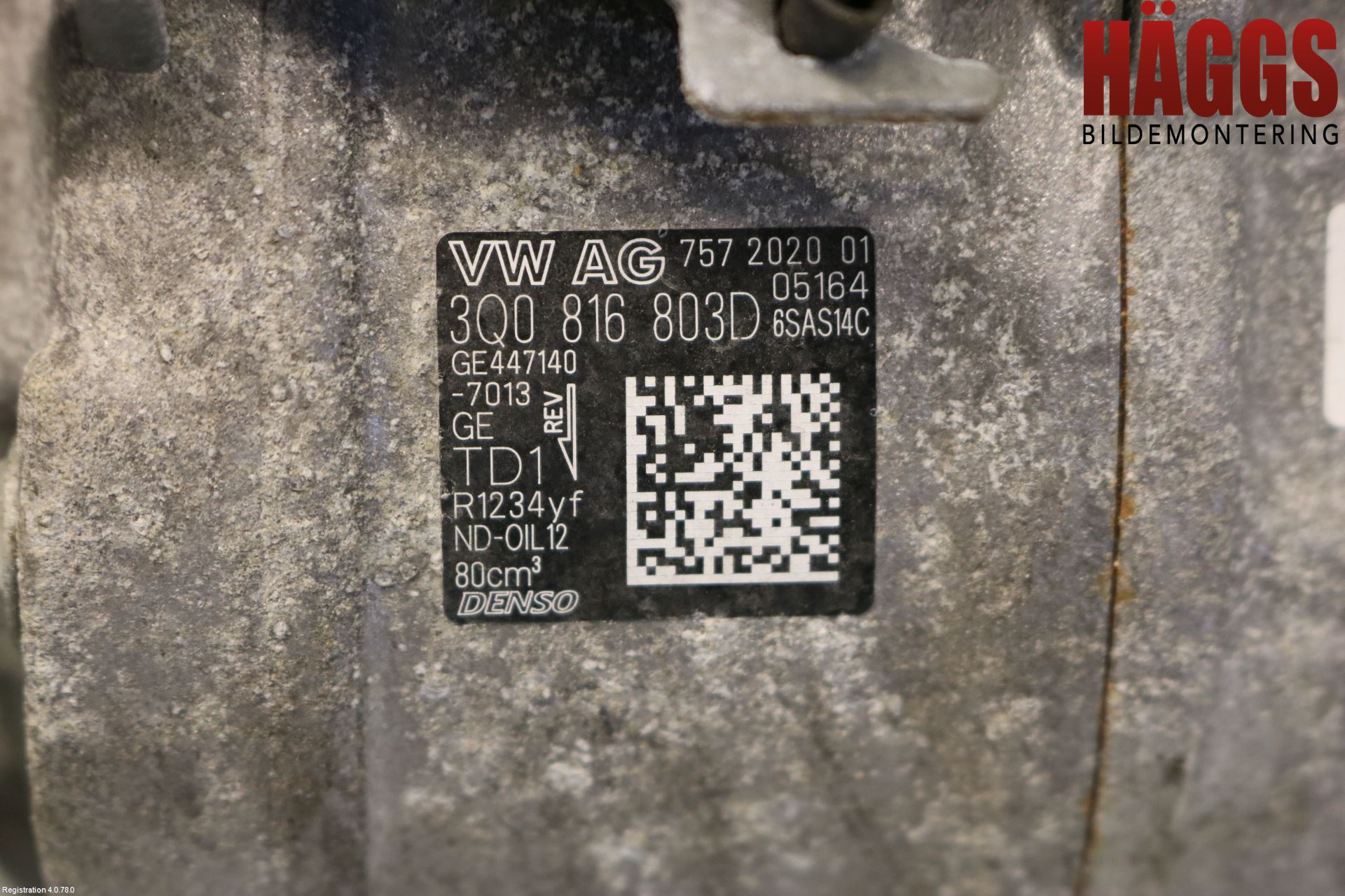 Volkswagen VW GOLF / E-GOLF VIII 20- Ac Kompressor