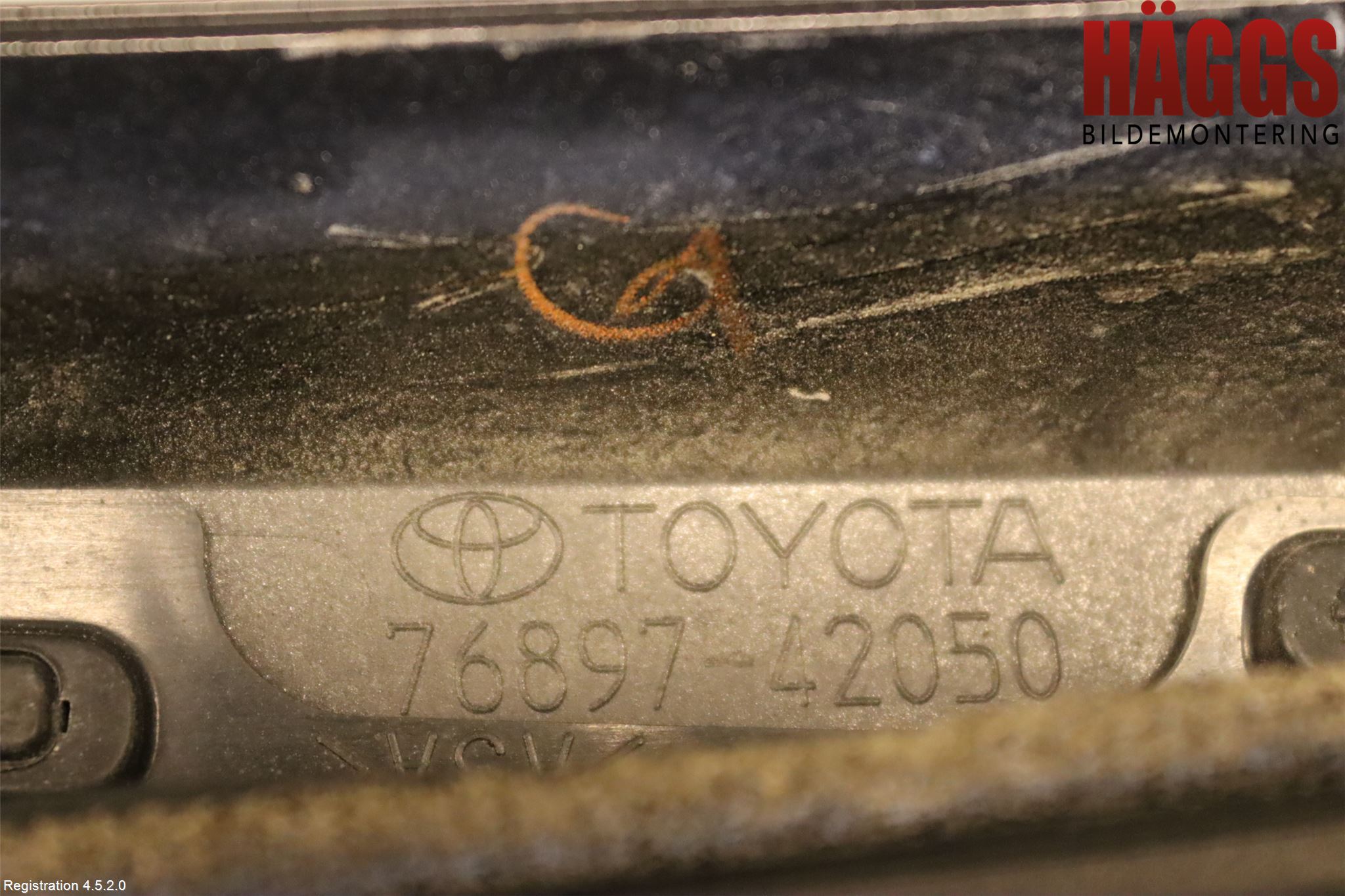 Toyota RAV4 19- Spoiler Baklucka