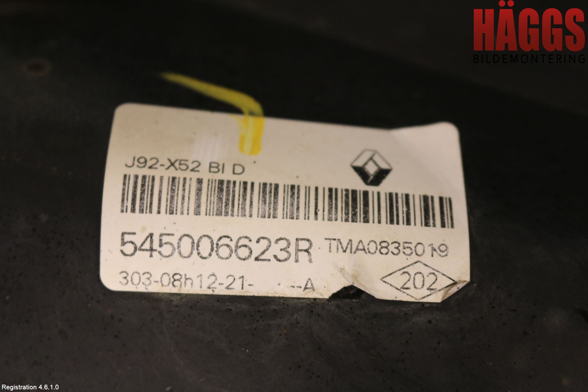 Renault EXPRESS 21- Bärarm Fram Undre Hö