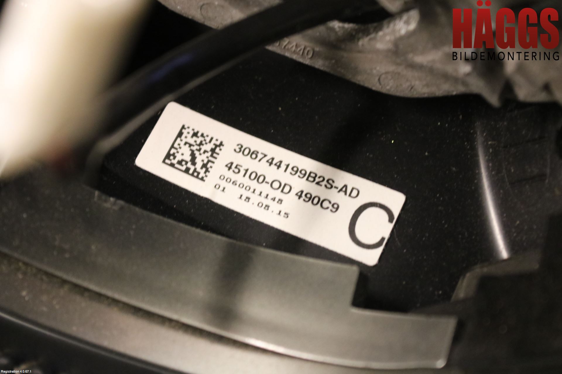 Toyota YARIS XP130 15-20 Ratt