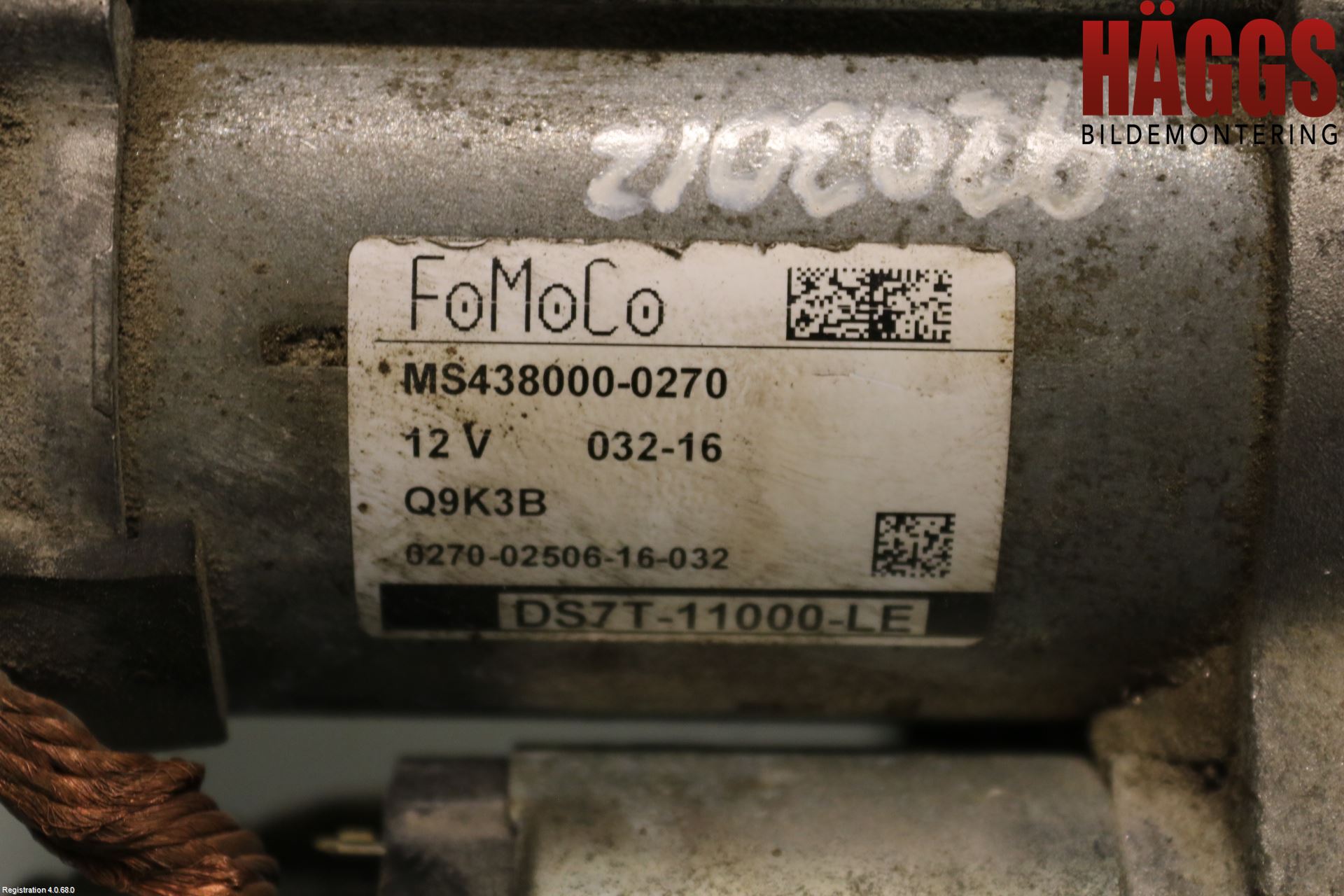 Ford GALAXY 06-15 Startmotor Diesel