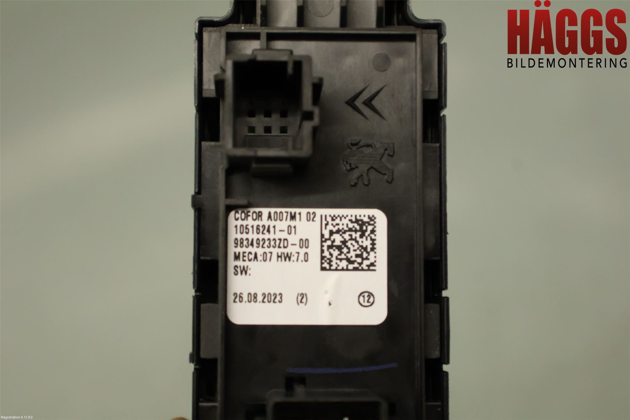 Citroen C4/E-C4 C4X/E-C4X III 21- Strömställare Elhiss