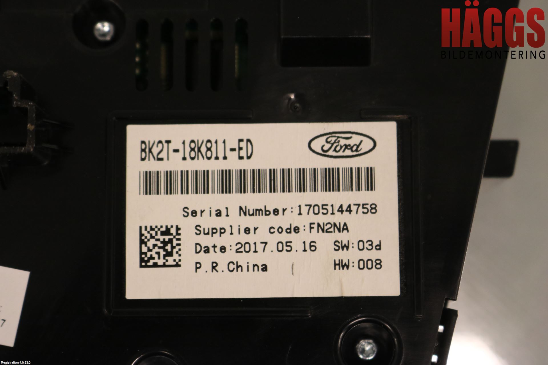 Ford TRANSIT/TOURNEO CONNECT 13-22 Cd Radio - Multimediapanel