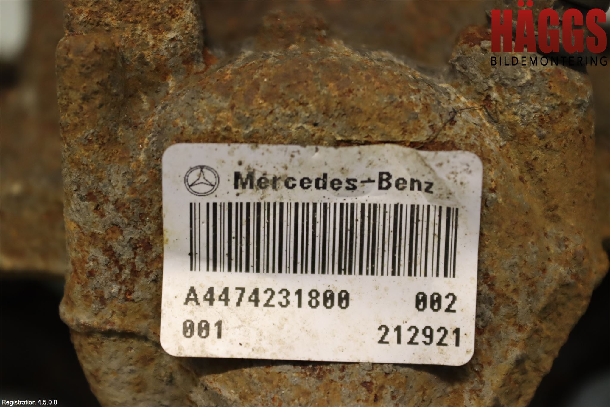 Mercedes-Benz MB VITO/V-KLASS (W640,W447,W448) 14- Bromsok Bak Vänster