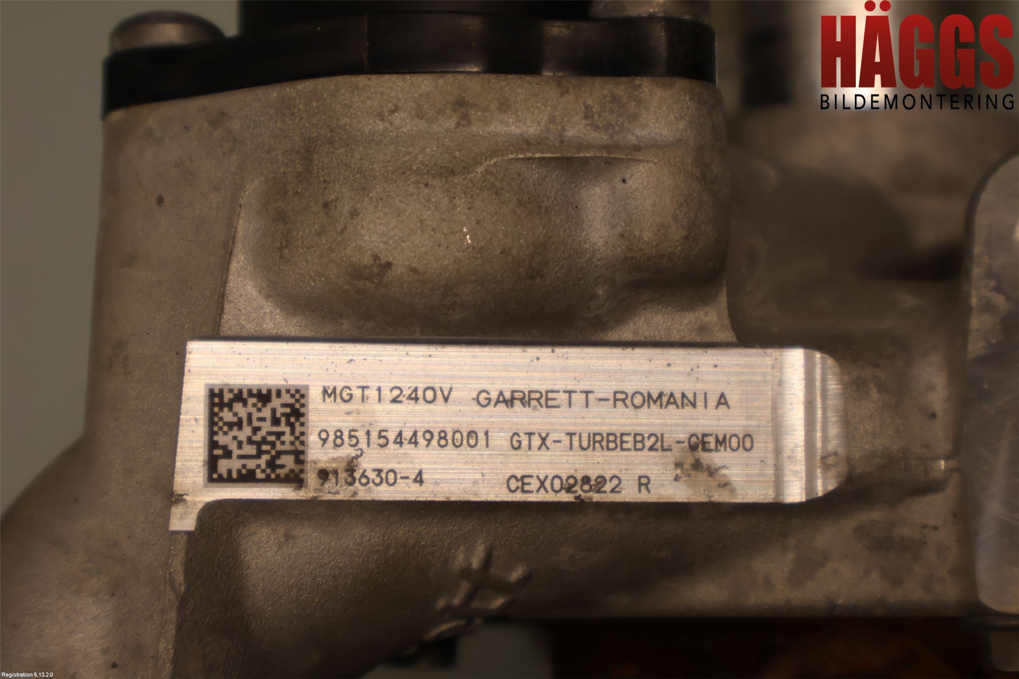 Peugeot 2008/E-2008 20- Turboaggregat