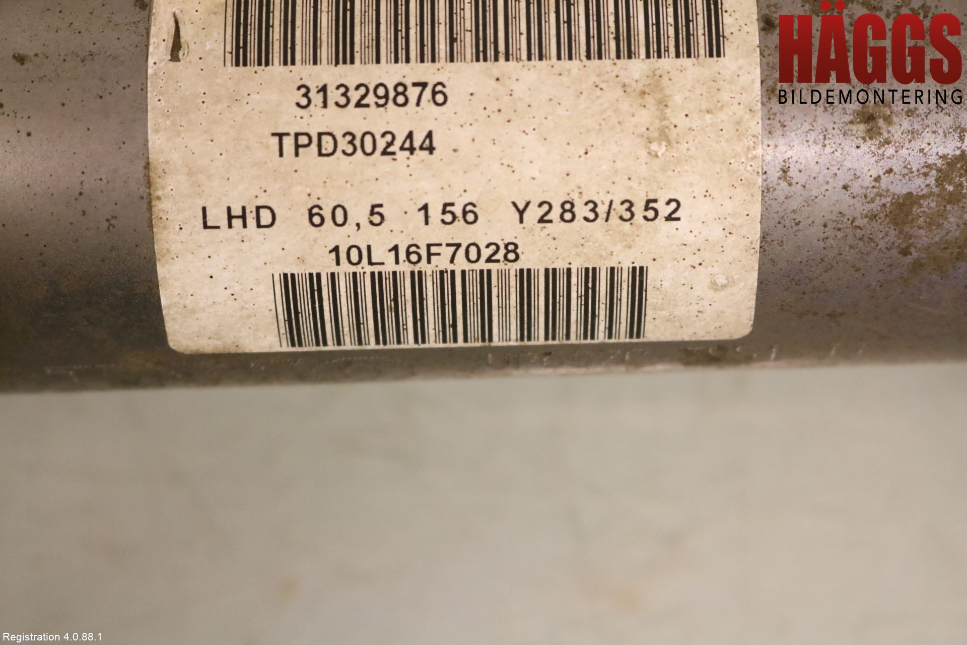 Volvo V60 11-13 Styrväxel Servo -Snäcka