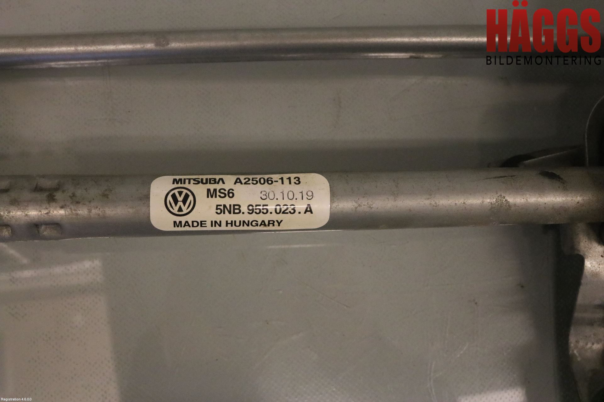 Volkswagen VW TIGUAN 16-24 Torkarmotor Vindruta