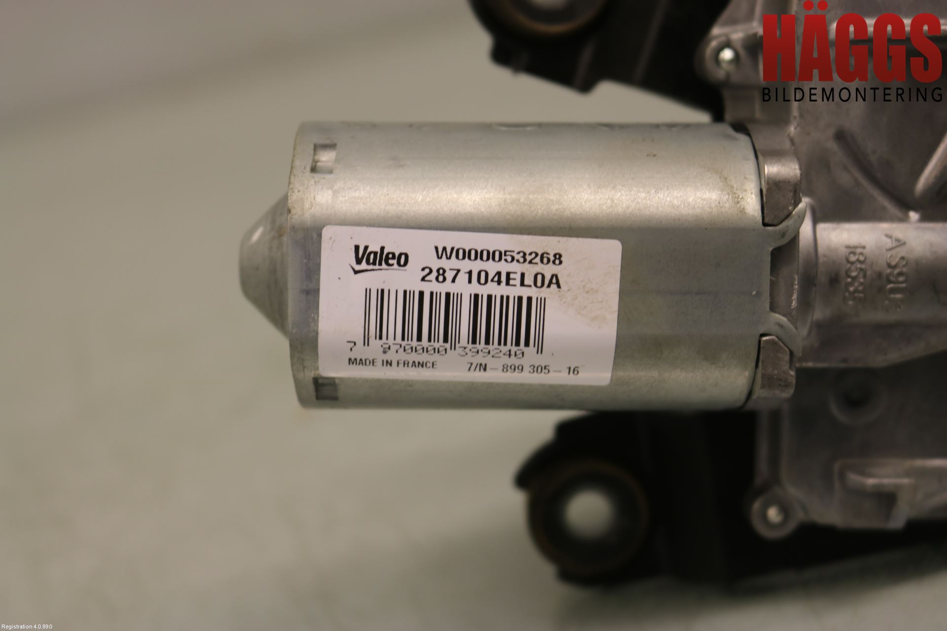 Nissan QASHQAI 14-17 Torkarmotor Baklucka