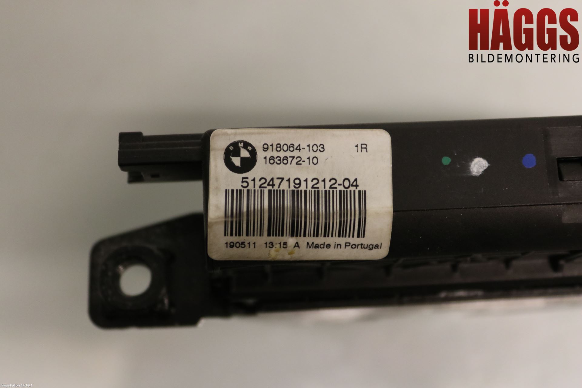 BMW 5 F10/F11/F18 09-17 Låskista Baklucka