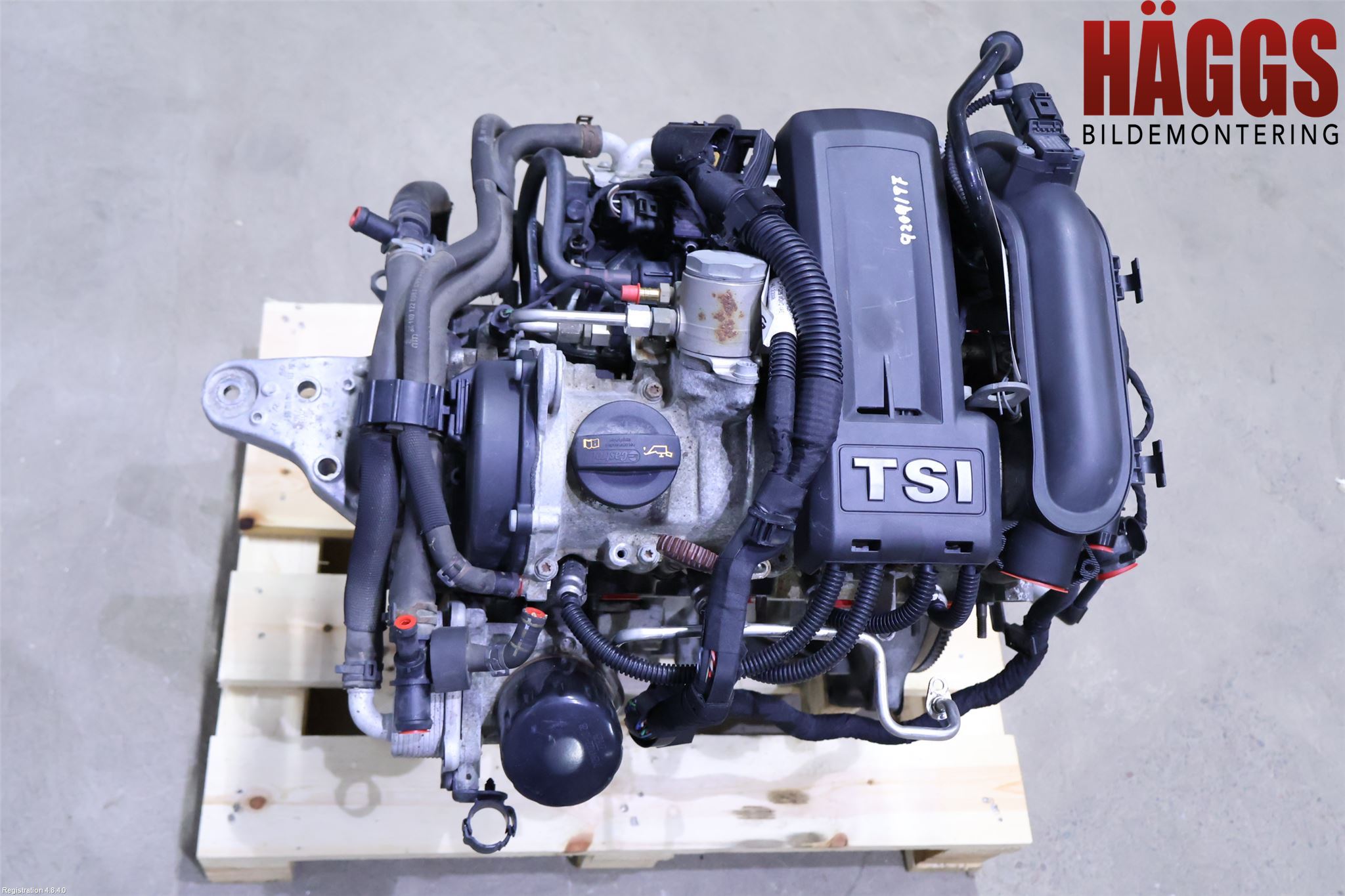Volkswagen VW POLO 10-17 Motor Bensin
