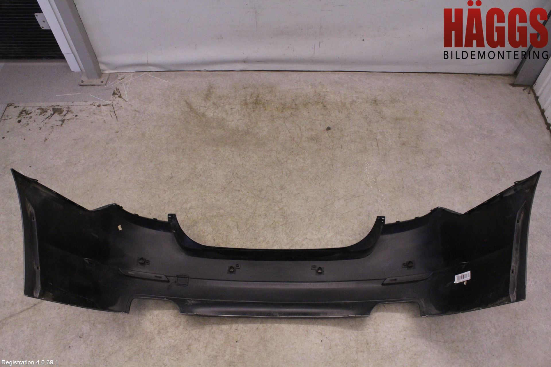 BMW 5 F10/F11/F18 09-17 Stötfångarbeklädnad Bak
