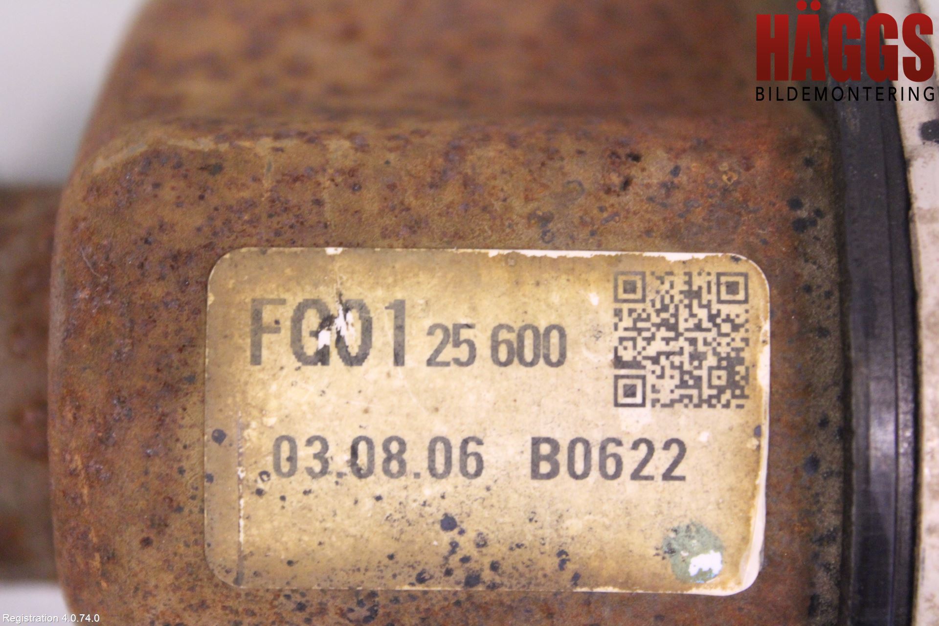 Mazda 3 I 03-06 Drivaxel Fram Vänster