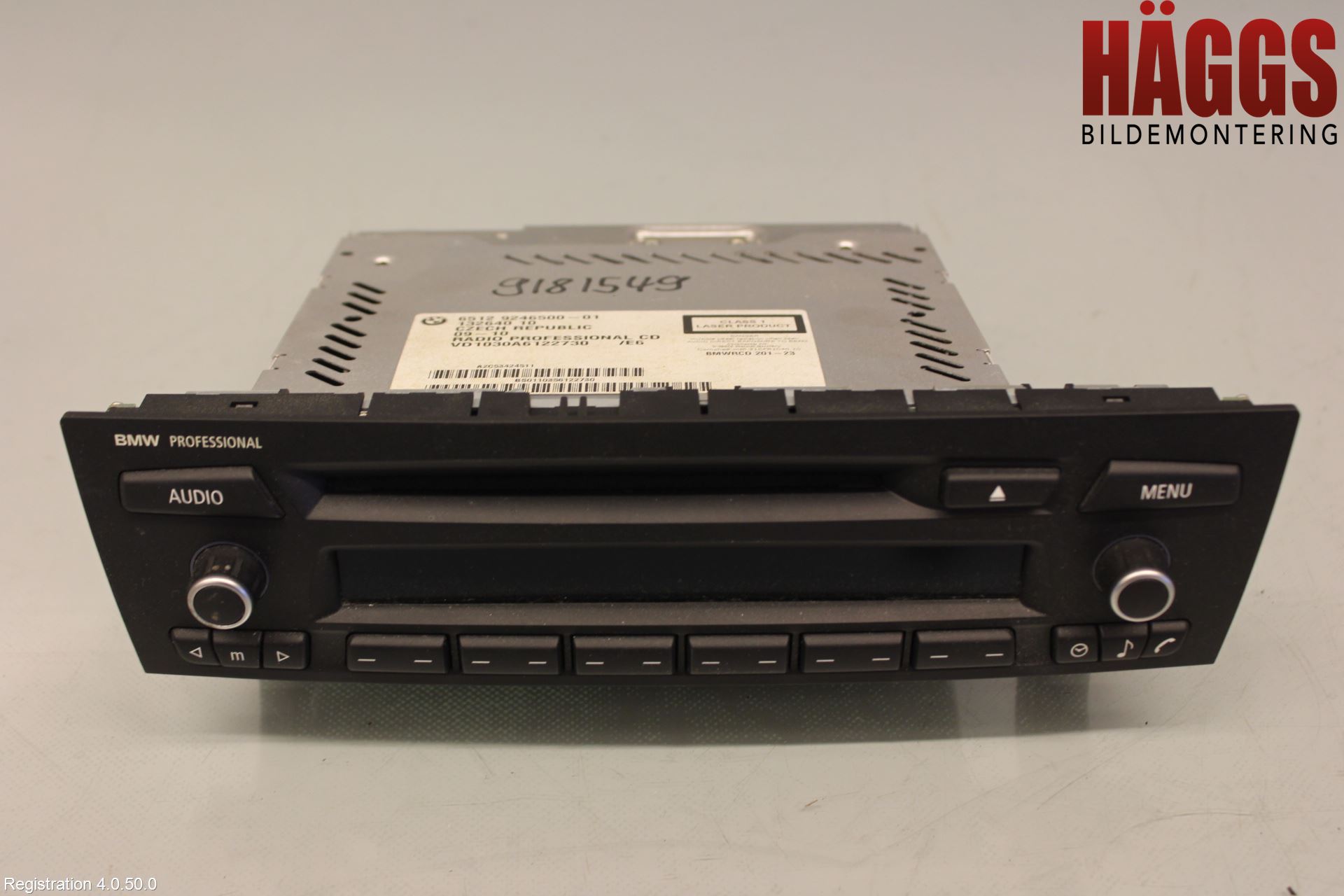 BMW X1 E84 10-15 Cd Radio - Multimediapanel