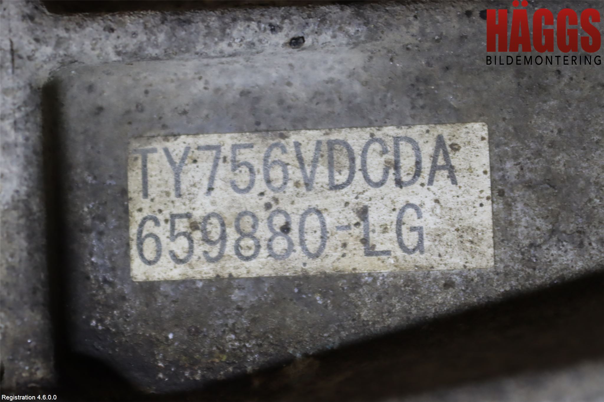 Subaru LEGACY 10-14 Växellåda Man 6 Vxl