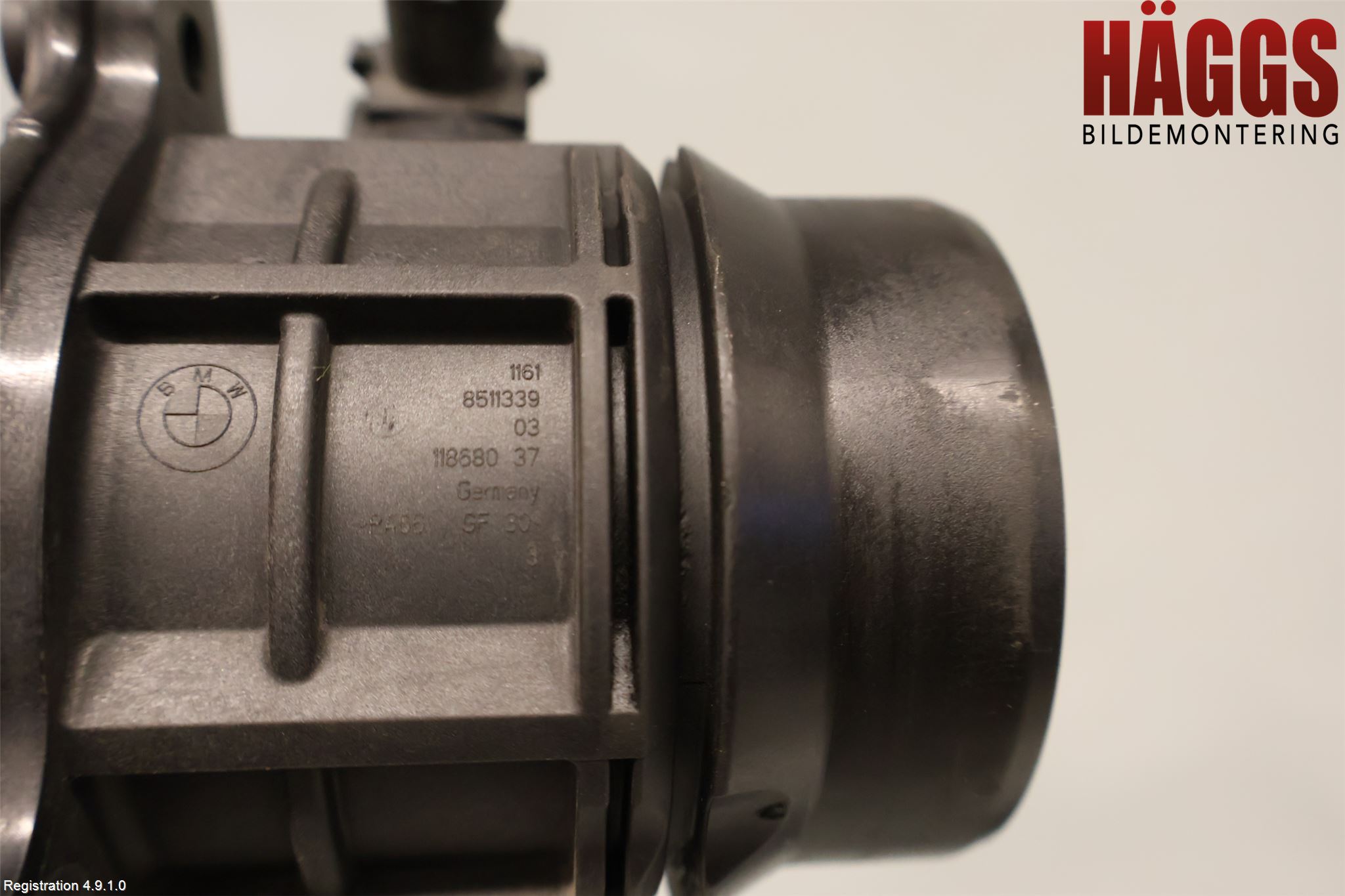 BMW 3 GT F34 13-19 Laddluft-Intercoolerrör