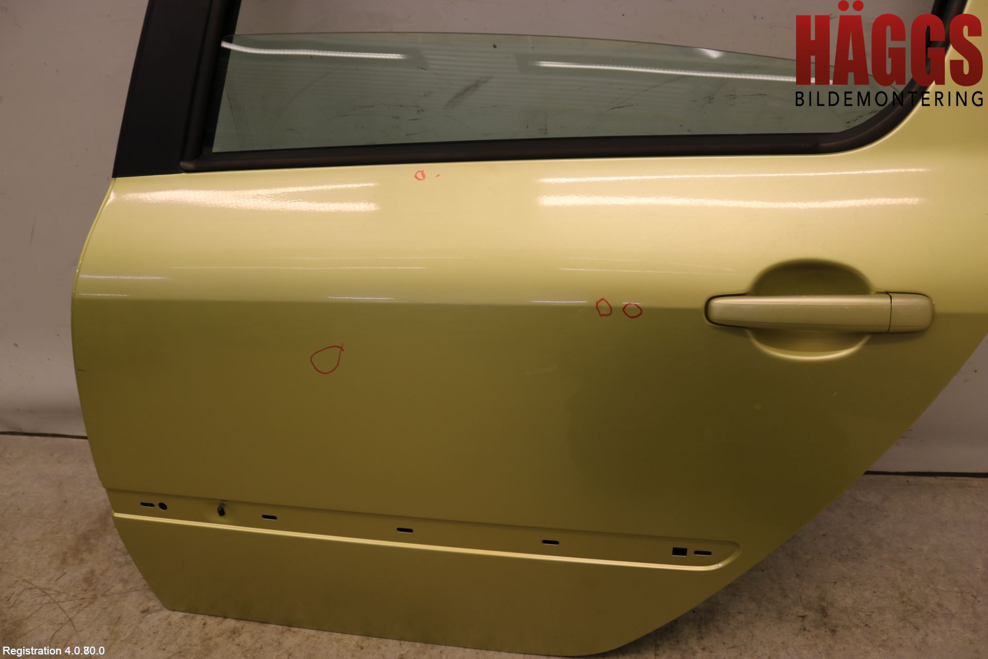 Peugeot 307     01-05 Dörr Bak Vänster