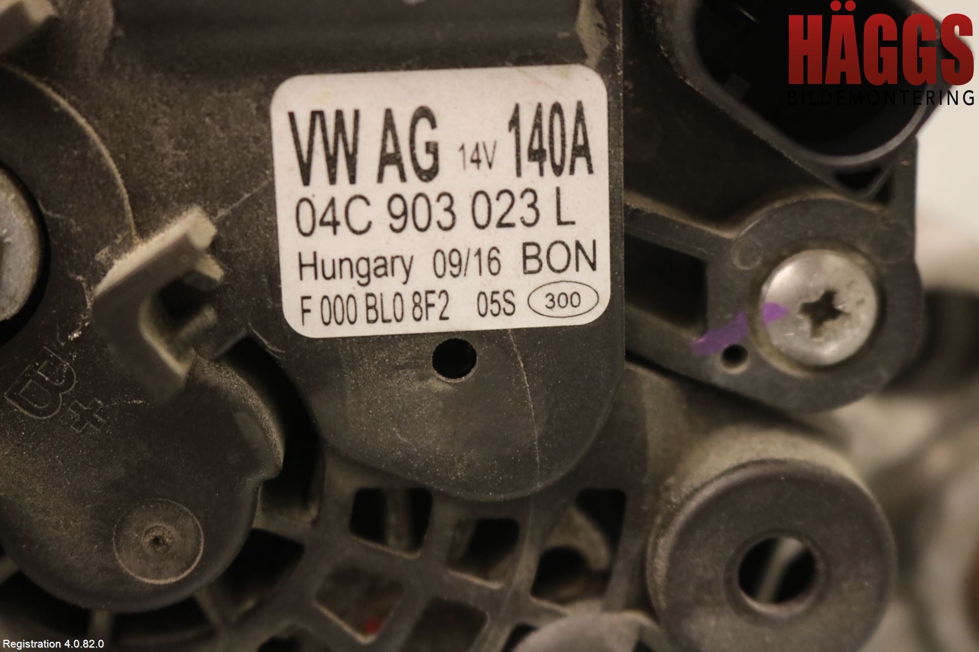 Skoda FABIA 15-21 Generator