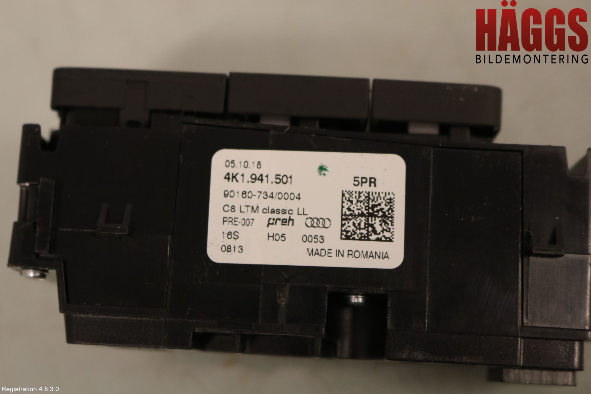 Audi Q8/SQ8 4M 19- Strömställare Ljus