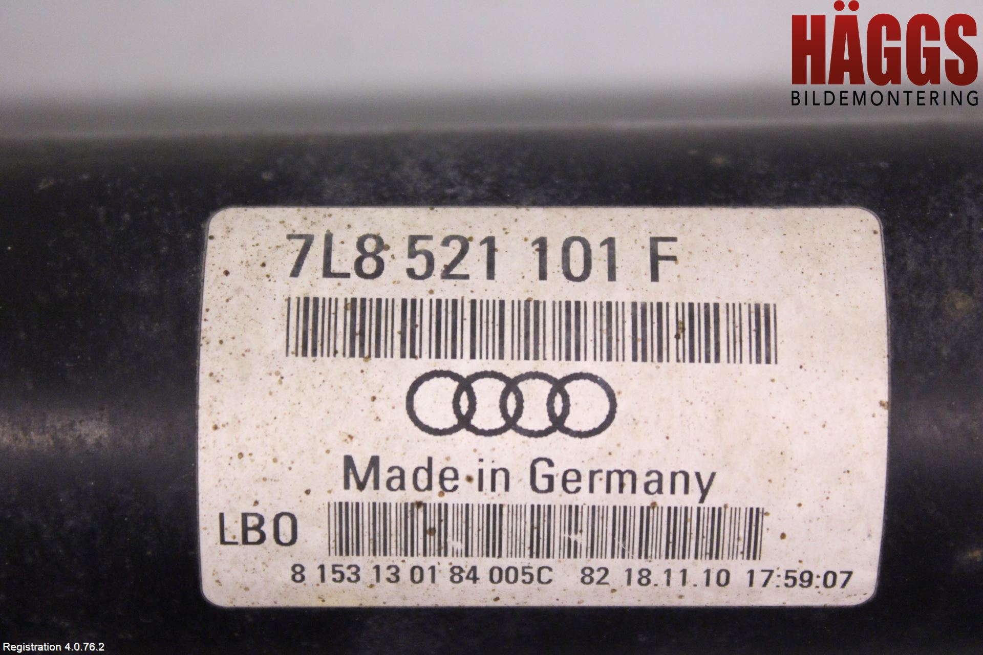 Audi Q7/SQ7 Mellanaxel Främre 4Wd