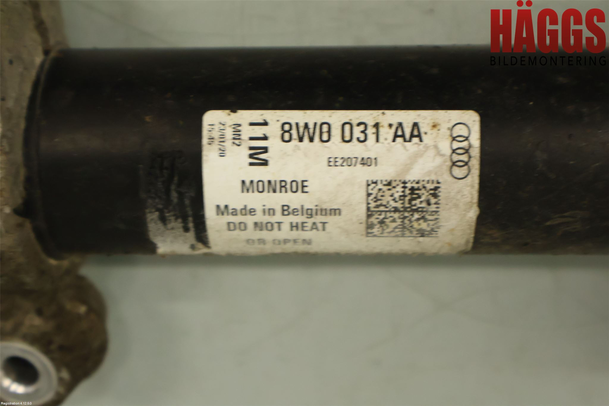 Audi A4/S4 B9 20- Fjäderben Fram Höger